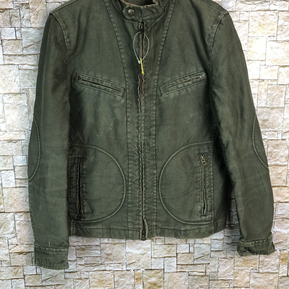 Japanese Brand Design Works Green faded jacket vintage #A668 Size US S / EU 44-46 / 1 - 3 Thumbnail