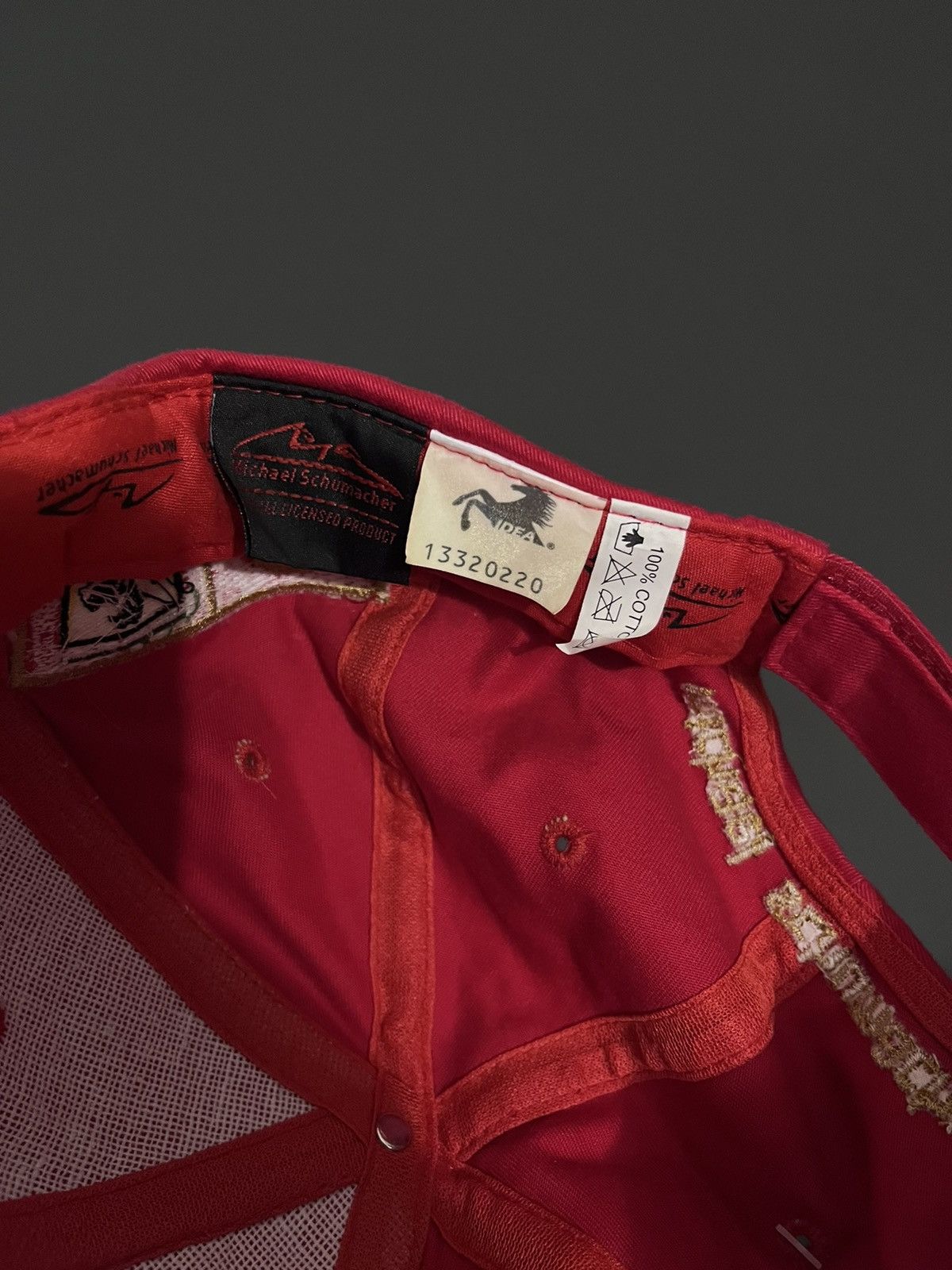 Ferrari × Formula 1 × Vintage FERRARI CAP VINTAGE MICHAEL SCHUMACHER CAP FORMULA 1 CAP Size ONE SIZE - 7 Thumbnail