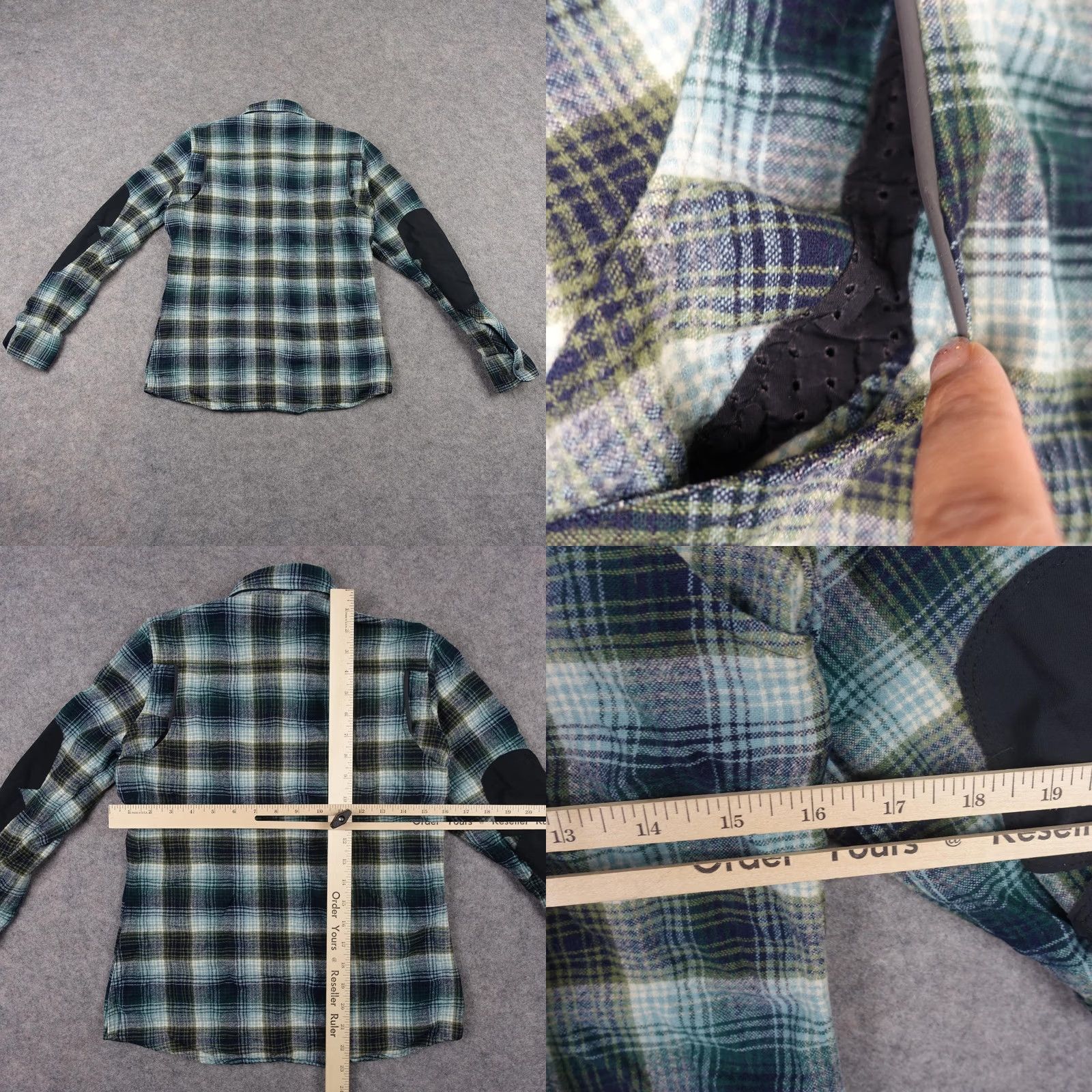 Pendleton Kitsbow Shirt Mens XS Black Pendleton Plaid Wool Snap Front Flannel Button-Up with Pockets Size US XS / EU 42 / 0 - 8 Thumbnail