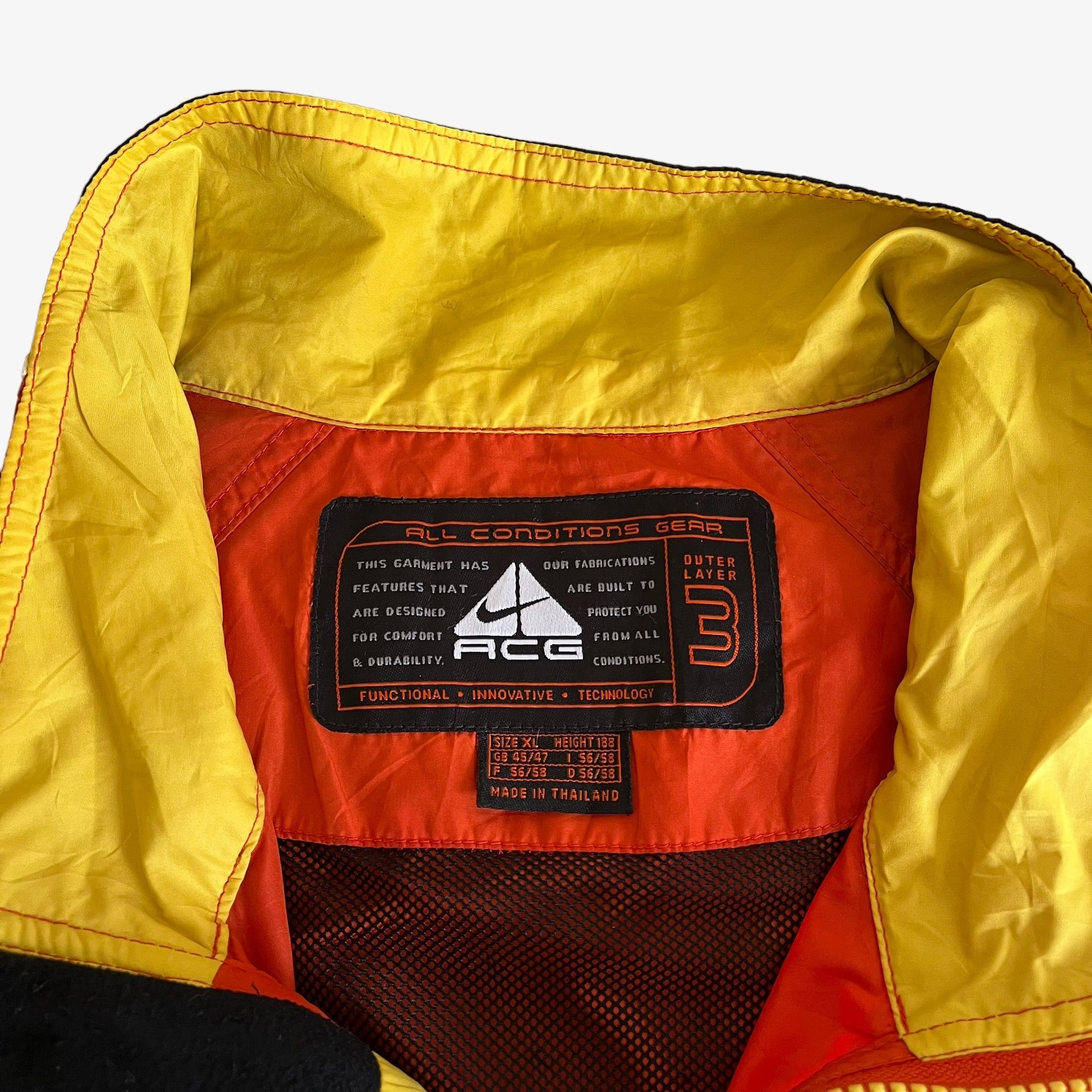 Nike ACG Vintage 90s Men's Nike ACG Outer Layer 3 Utility Jacket Size US XL / EU 56 / 4 - 3 Thumbnail