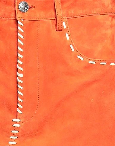 Marni o1srvl11e0624 Mini Skirt in Orange Size 26" / US 2 / IT 38 - 4 Thumbnail
