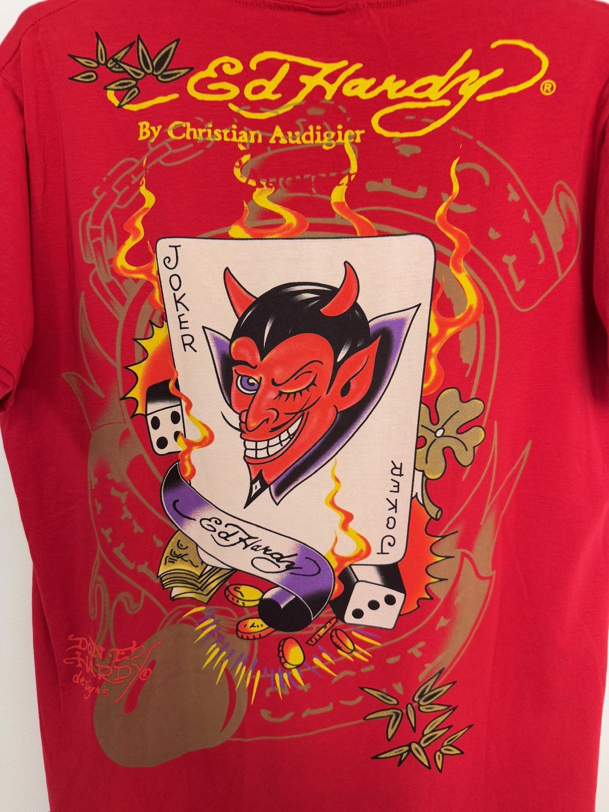 Christian Audigier × Ed Hardy Ed Hardy T-Shirt By Christian Audigier Size US XL / EU 56 / 4 - 6 Thumbnail