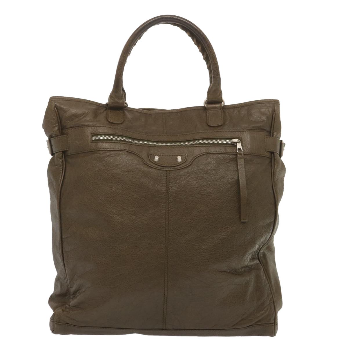 image of Balenciaga Classic Handbag in Brown, Women's