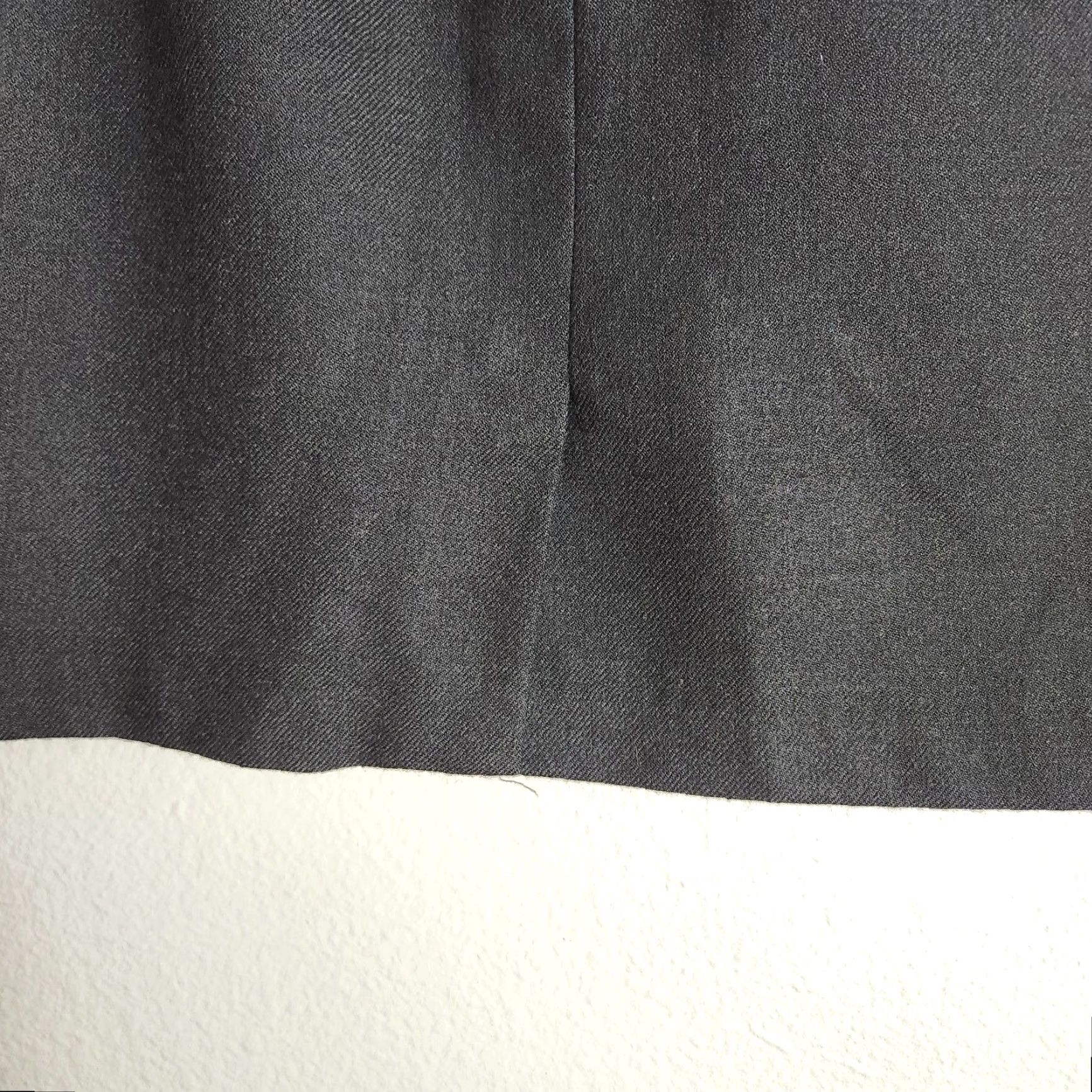 Vintage VINTAGE Giorgio Sant'Angelo Womens Skirt Black Pleated Wool with Pockets Size 8 Size 30" / US 8 / IT 44 - 5 Thumbnail