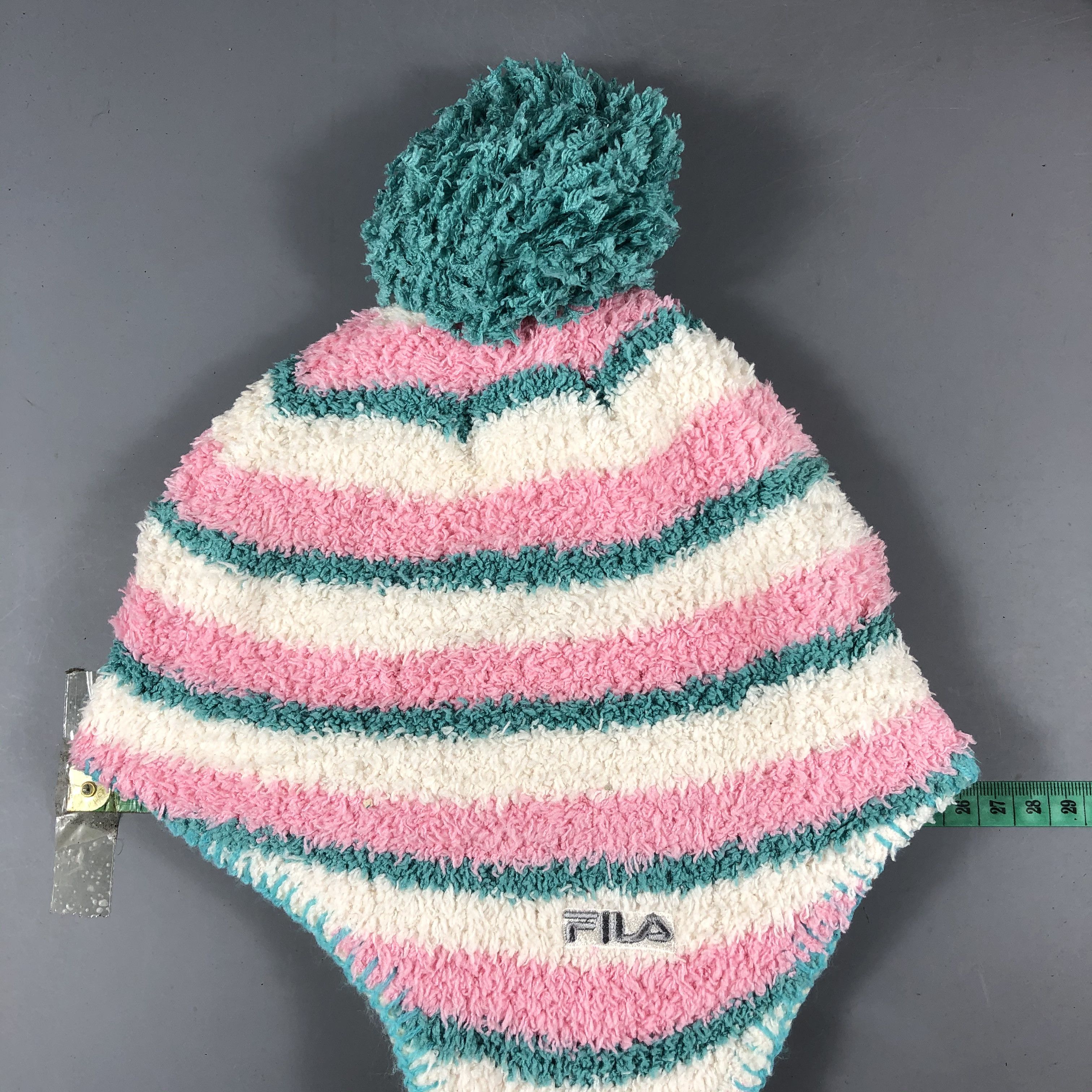 Fila × Japanese Brand Fila Stripe Earflap Beanie Size ONE SIZE - 3 Thumbnail