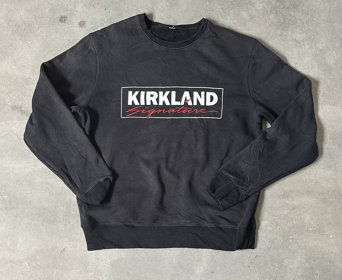 Kirkland Signature VINTAGE KIRKLAND BIG LOGO SWEATSHIRT Size US L / EU 52-54 / 3 - 1 Thumbnail
