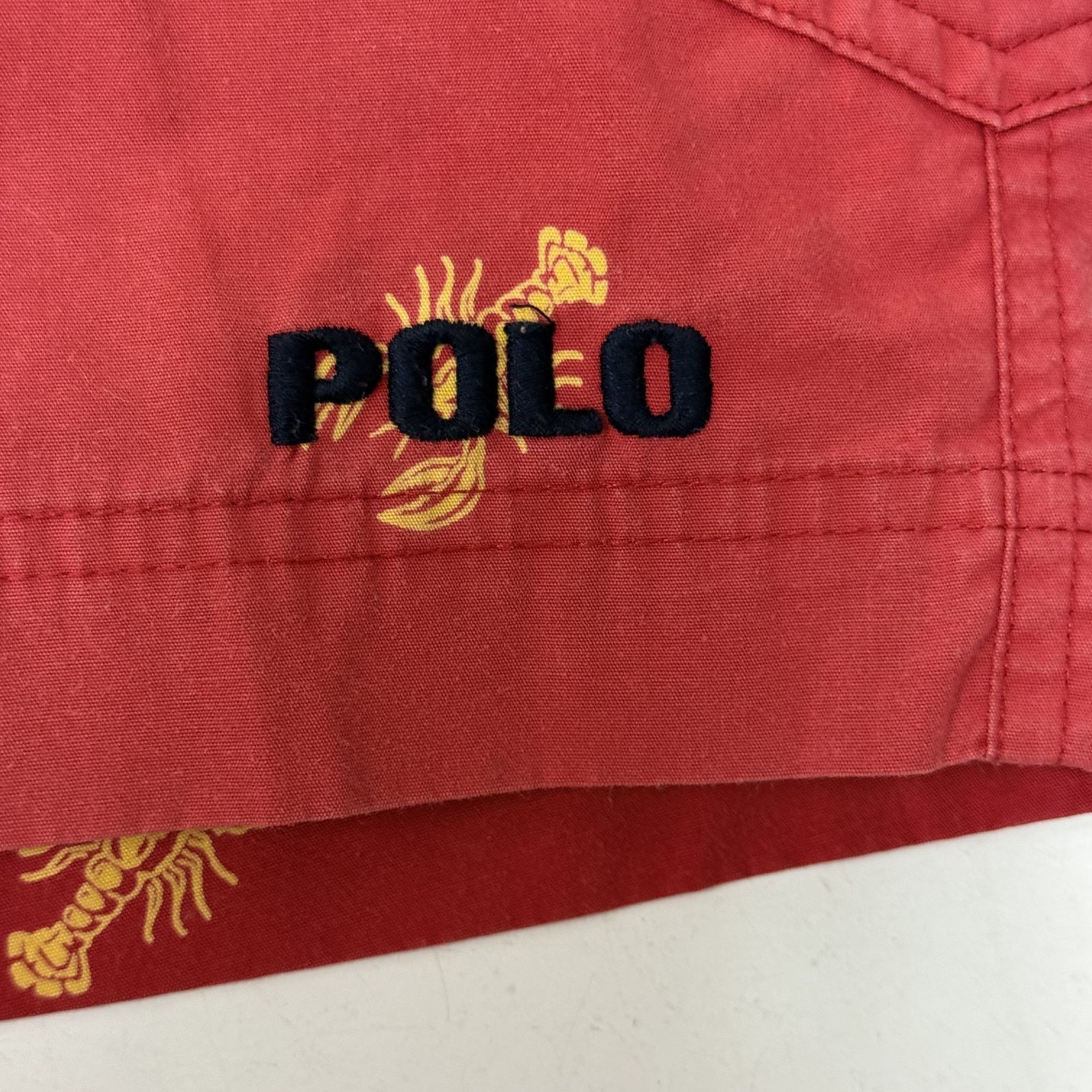 Polo Ralph Lauren Vtg Polo Ralph Lauren Red LOBSTERS CRAWFISH Swim Trunks Size US 40 / EU 56 - 5 Thumbnail