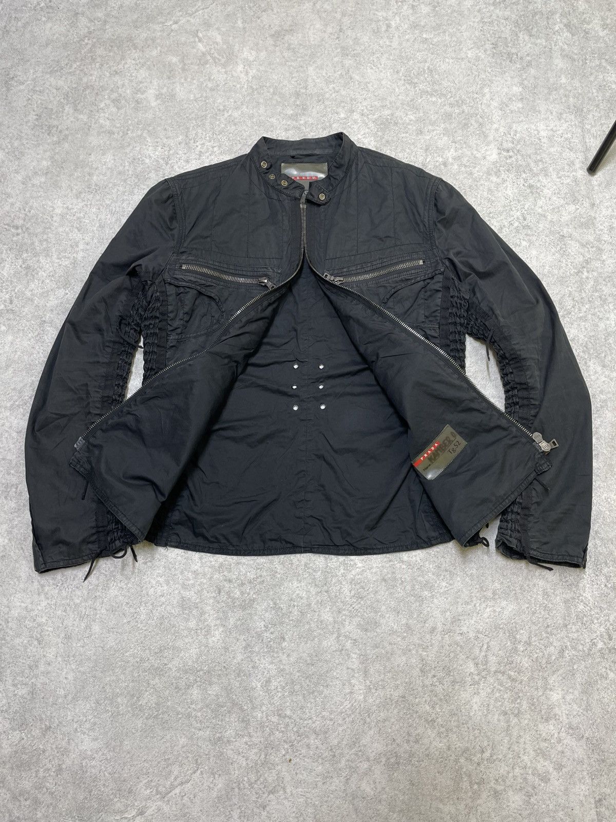 Prada Skull LGB Prada Biker Jacket – Nosferatu Cut With Opium Soul Size US L / EU 52-54 / 3 - 4 Thumbnail