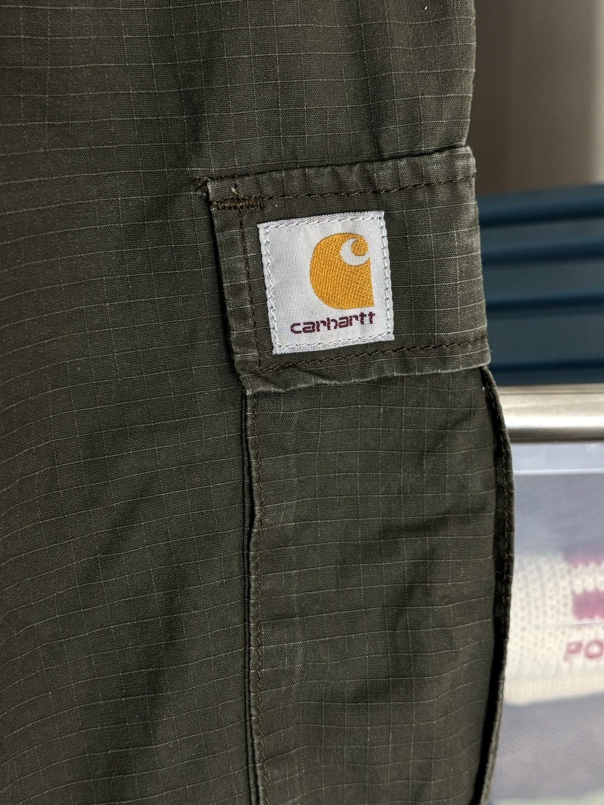 Carhartt Carhartt Khaki Cargo Aviation Vintage Pants Workwear Size US 32 / EU 48 - 4 Thumbnail