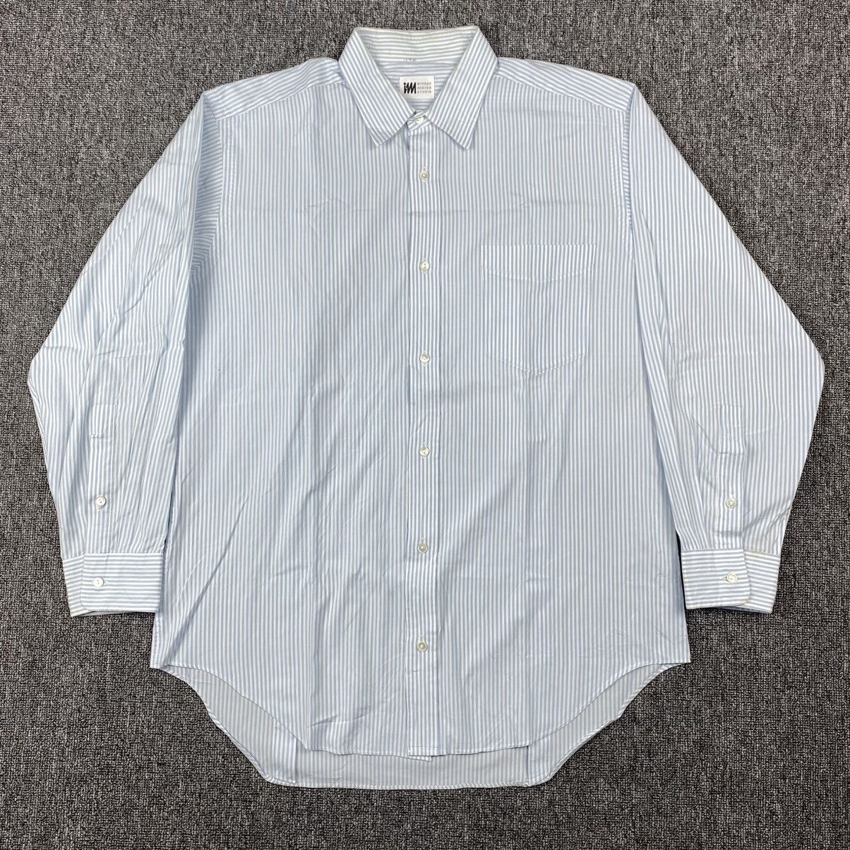 Issey Miyake Vintage IM issey miyake stripe Shirt button Size US L / EU 52-54 / 3 - 1 Thumbnail