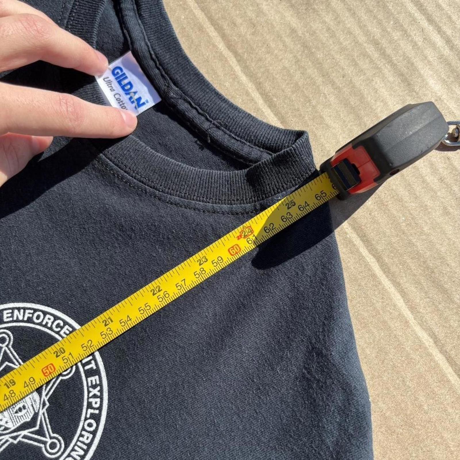 Gildan 2012 Law Enforcement Explorer Black Tee - Size M Size US M / EU 48-50 / 2 - 6 Thumbnail