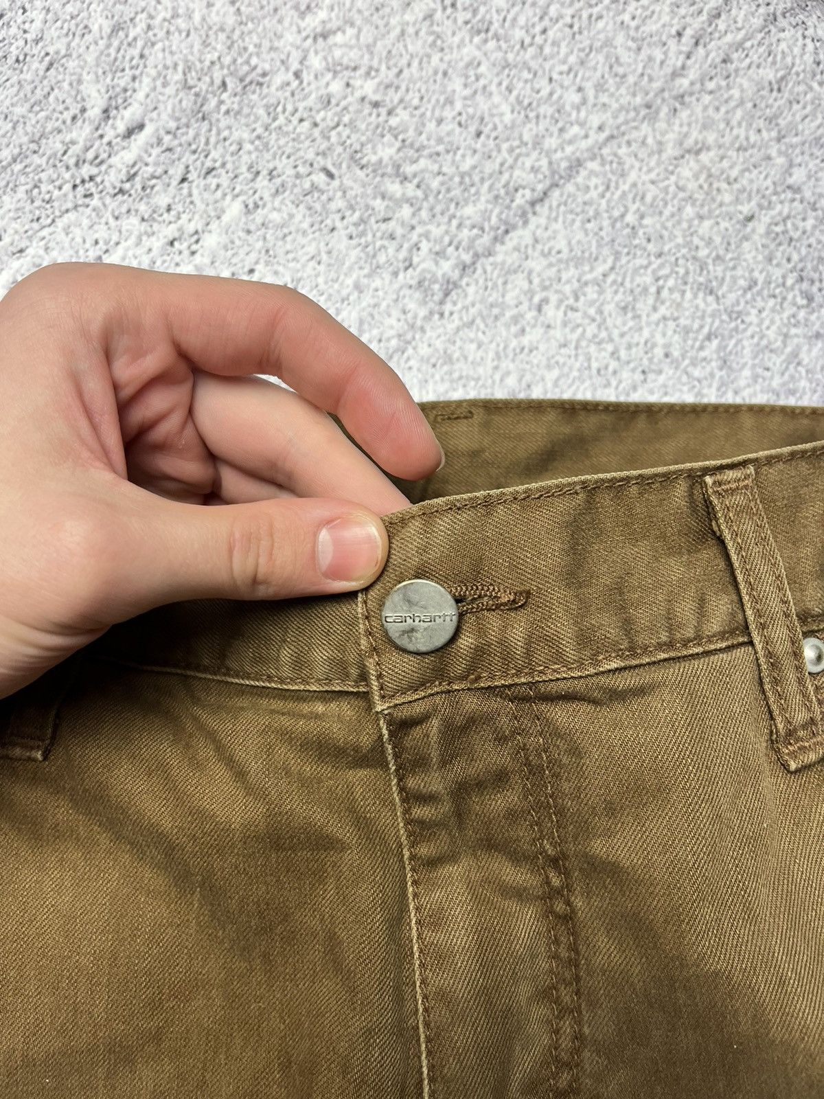 Carhartt Vintage 90's Carhartt Utility Canvas Work Pants Size US 32 / EU 48 - 9 Thumbnail