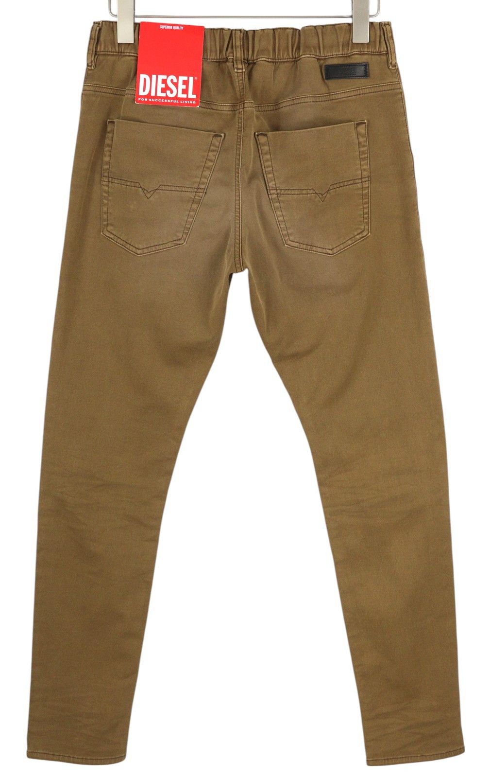 Diesel KROOLEY-E-NE 0670M W30/L34 Jogg Tapered Brown 85422 Size US 30 / EU 46 - 2 Thumbnail