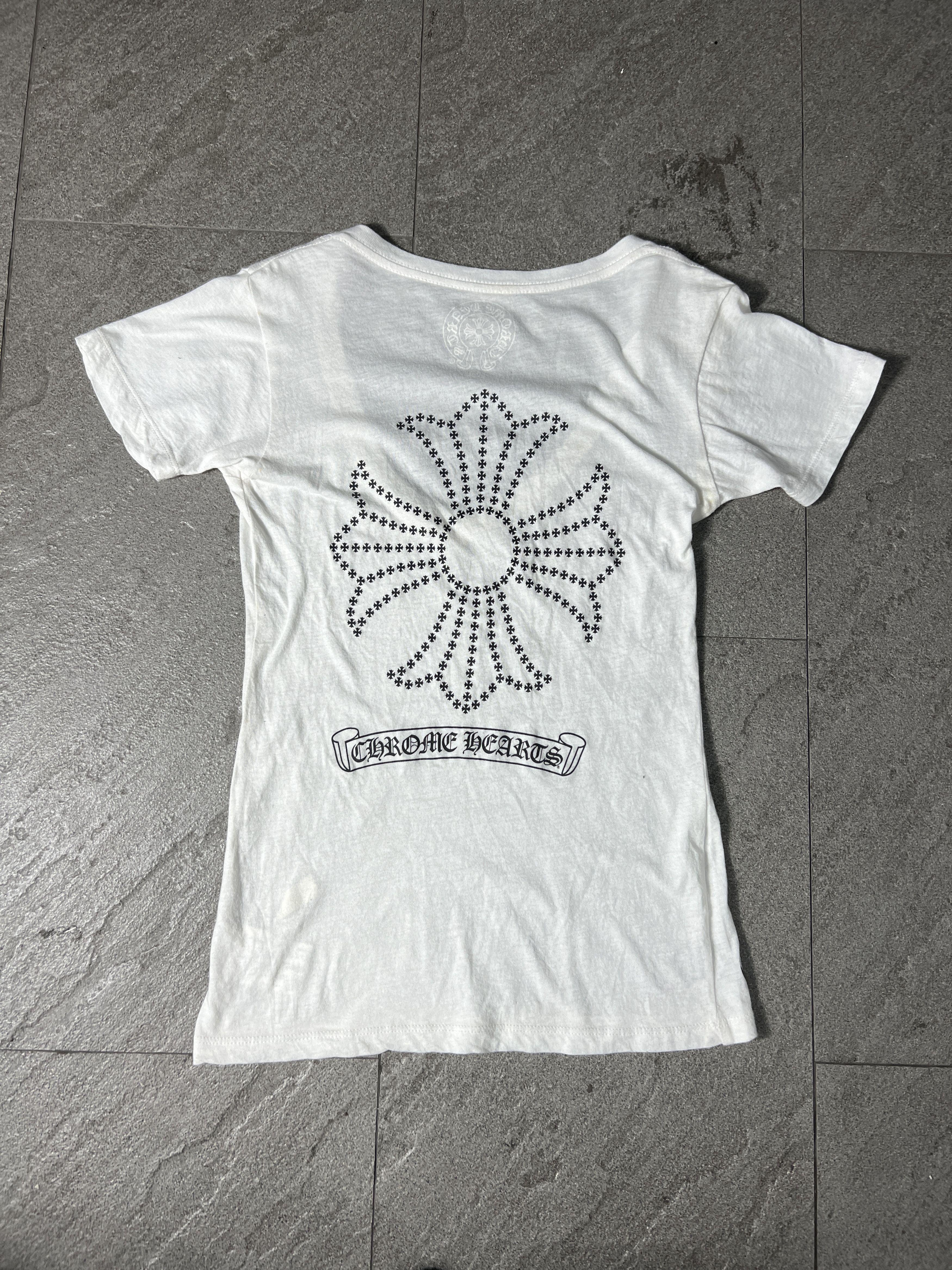 トップス Chrome Hearts Roller Skates Horseshoe Chrome Hearts CHROME HEARTS Roller Skate Horse Shoe Jersey L/S T