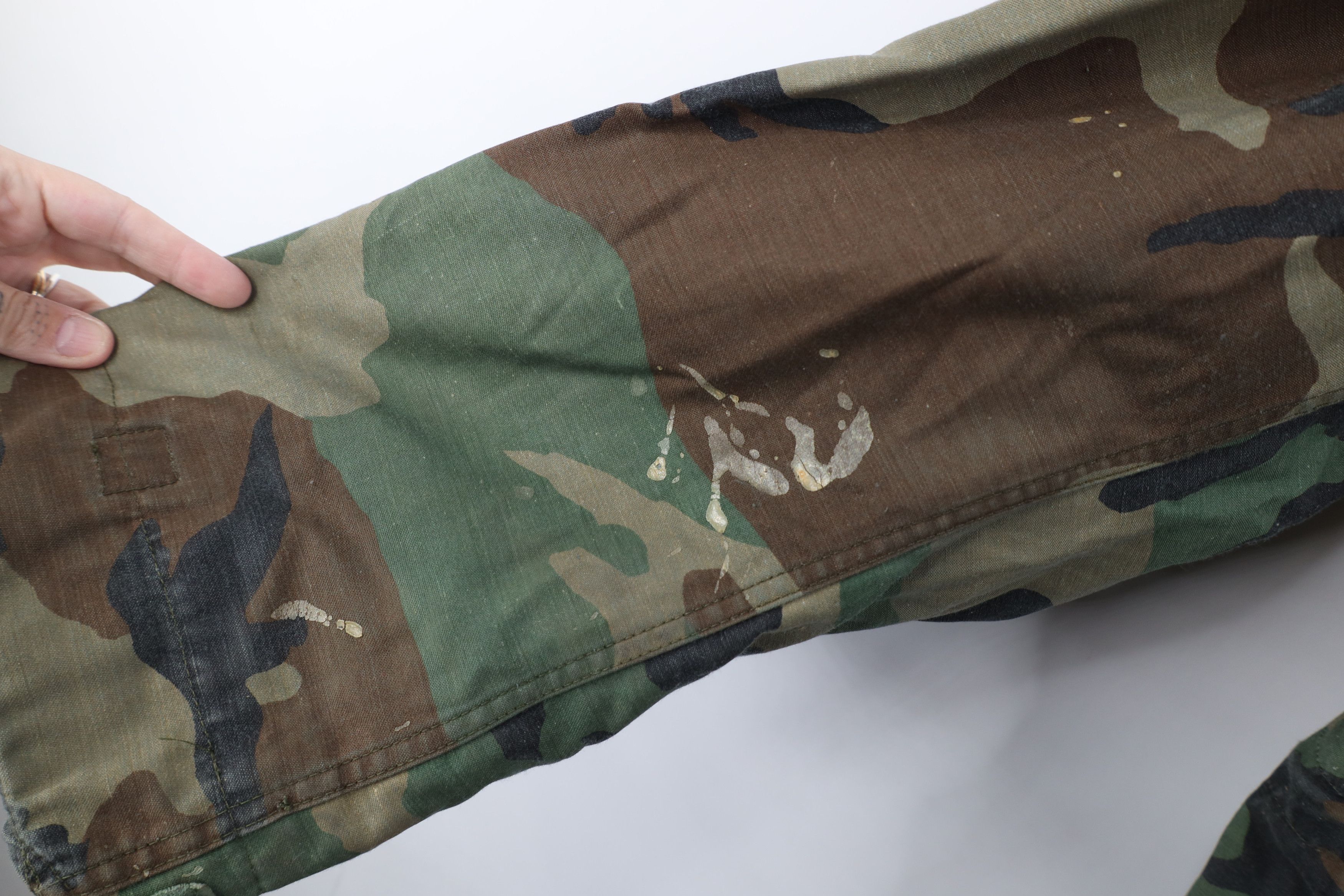 Alpha Industries Vintage 80s Alpha Industries Camouflage Field Jacket USA Size US M / EU 48-50 / 2 - 10 Thumbnail