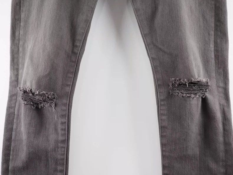 Undercover Gray Distressed Undercover Denim Pants Size 3 Size US 30 / EU 46 - 5 Thumbnail