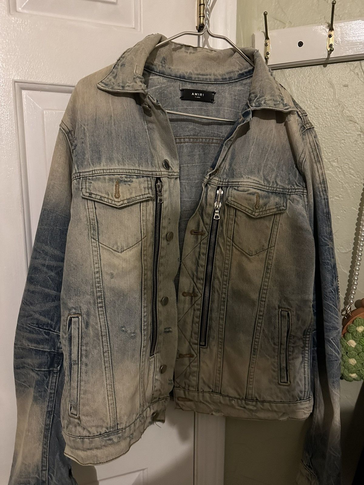 Amiri AMIRI JEAN JACKET Size US XL / EU 56 / 4 - 5 Thumbnail
