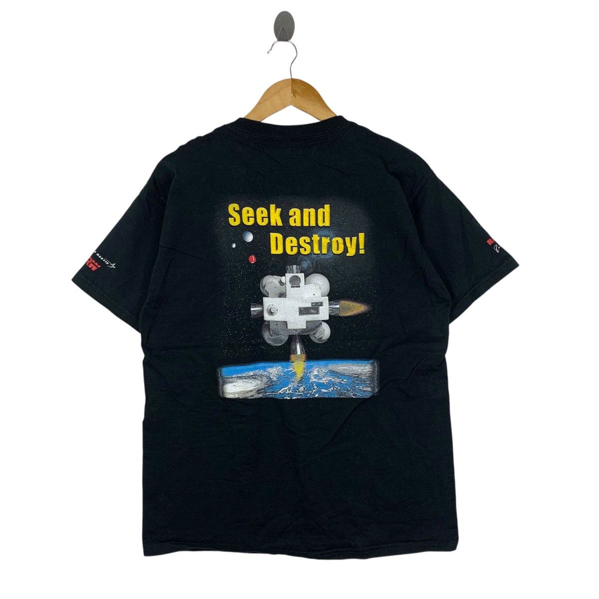 Vintage Vintage EKV Exoatmospheric Kill Vehicle Raytheon Boen Tshirt Size US L / EU 52-54 / 3 - 2 Thumbnail