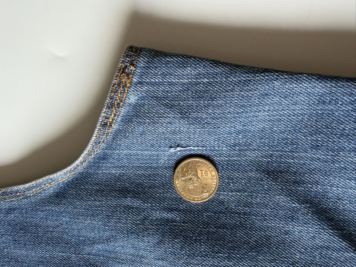 Levi's Vintage Clothing Levi’s vest jeans vintage Size 46R - 16 Thumbnail