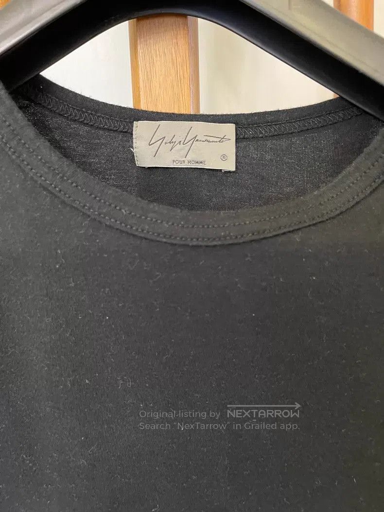Yohji Yamamoto Yohji Yamamoto Black short-sleeved T-shirt Size US L / EU 52-54 / 3 - 2 Thumbnail
