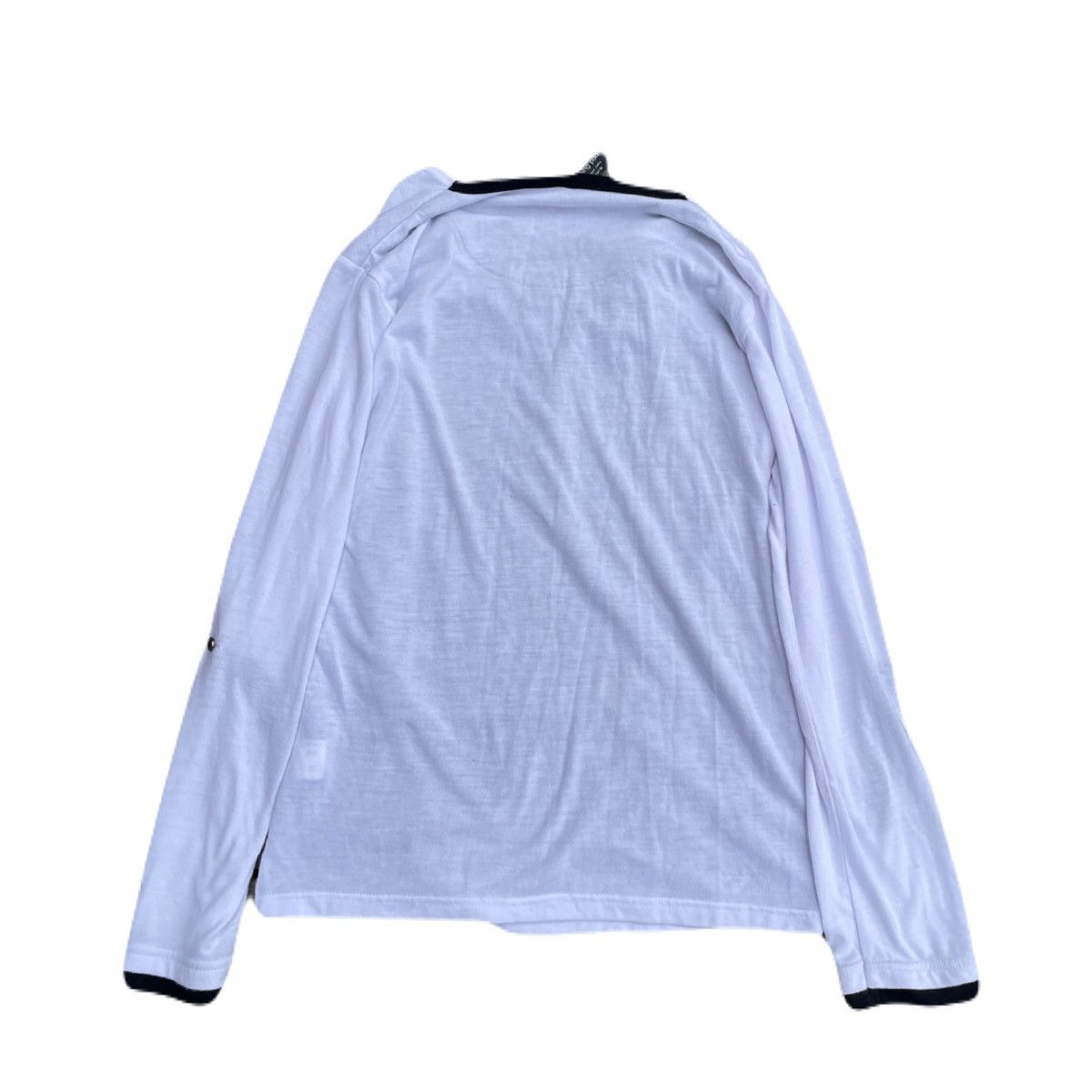 If Six Was Nine 2000s Japanese archive Layered Drape Poem Long Sleeve Tee Size US S / EU 44-46 / 1 - 4 Thumbnail