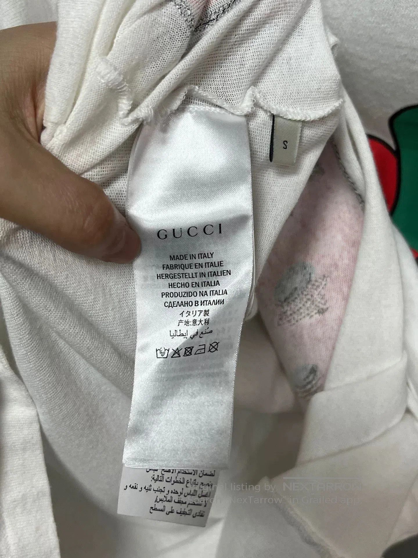 Gucci gucci strawberry short sleeve top size s. Size S / US 4 / IT 40 - 4 Thumbnail