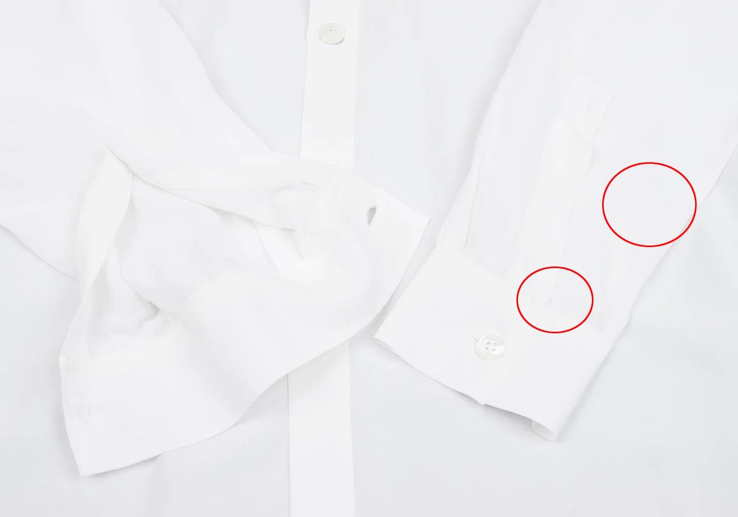 Yohji Yamamoto Yohji Yamamoto Dot Cutting Rayon Shirt White M Size US M / EU 48-50 / 2 - 8 Thumbnail