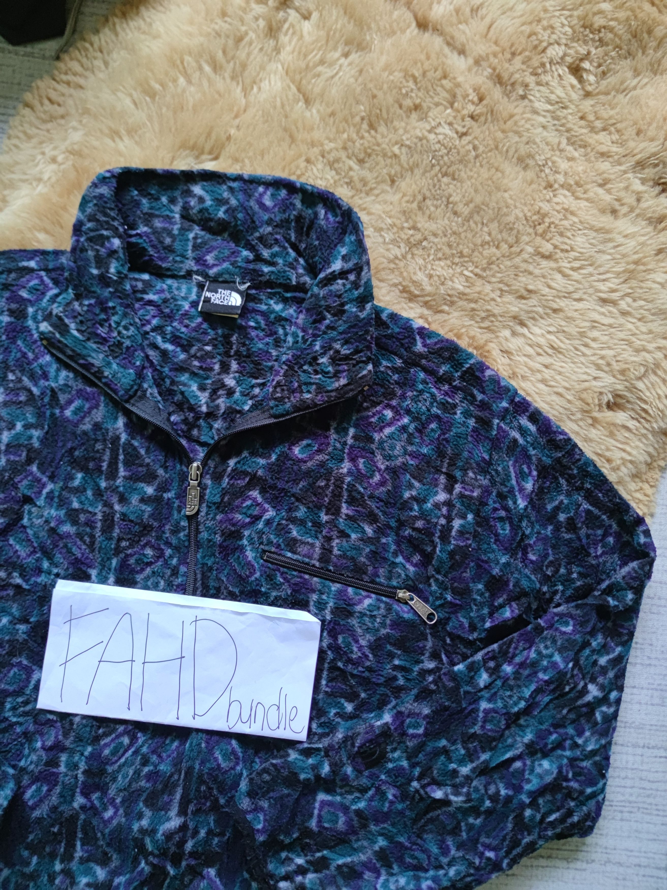 The North Face The North Face Half Zipper Patterned Fleece Size US M / EU 48-50 / 2 - 7 Thumbnail
