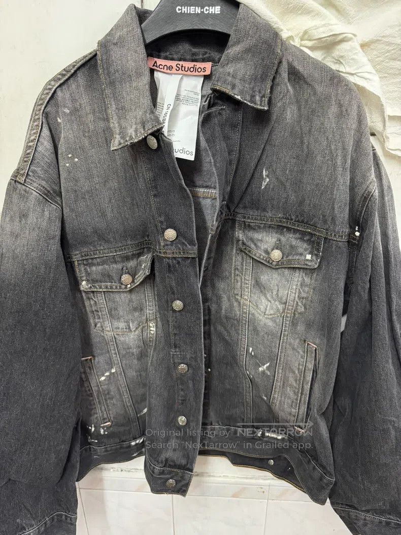 Acne Studios Acne Studios Retro faded ink-splashed loose off-the-should Size US XS / EU 42 / 0 - 1 Thumbnail