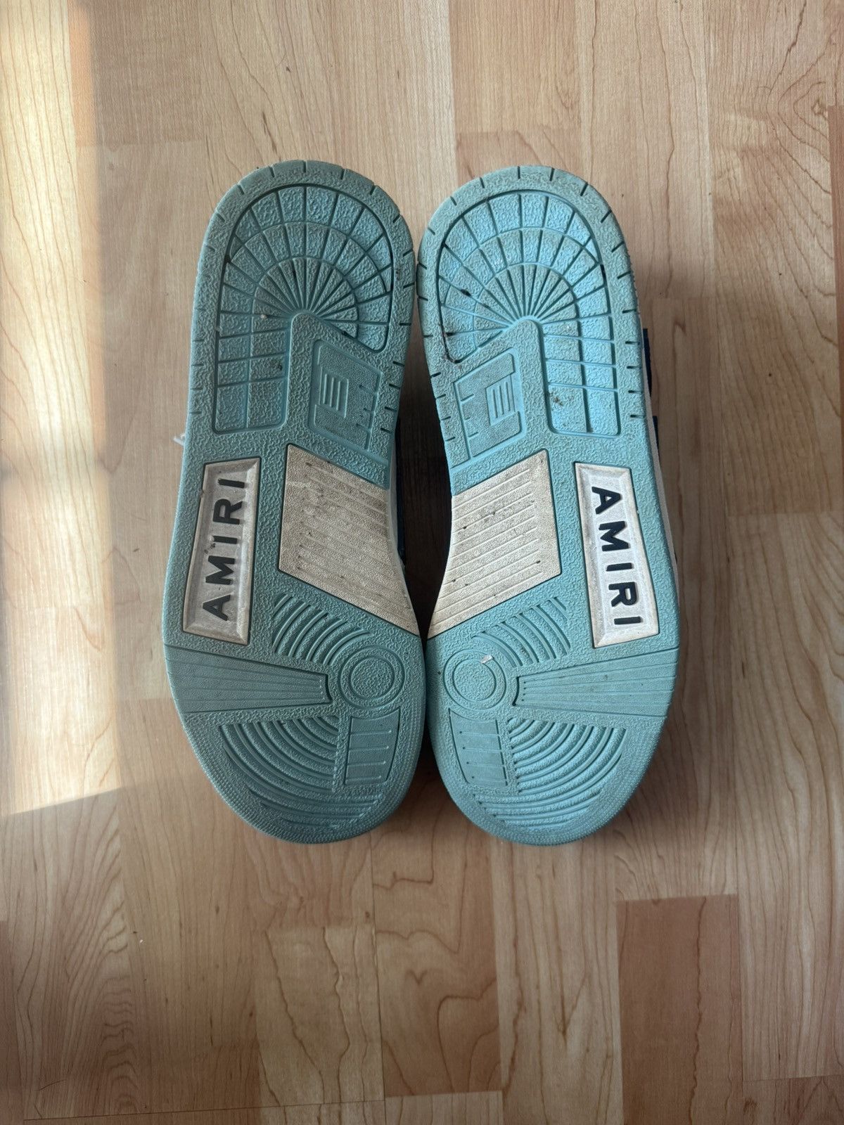 Amiri Amiri Skel Top Low- Aqua Size US 11 / EU 44 - 4 Thumbnail