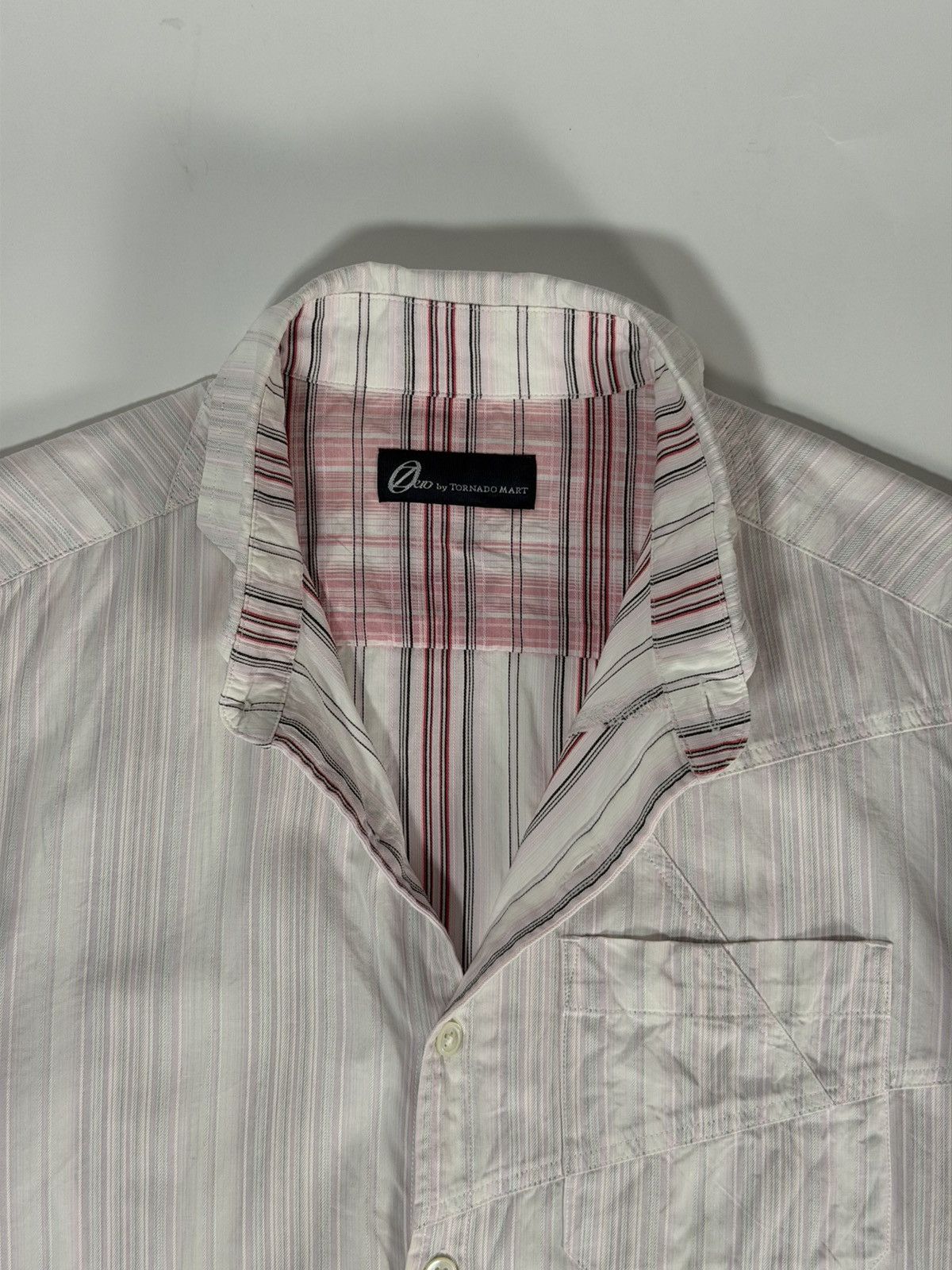 Tornado Mart Tornado Mart Gradient 3/4 Sleeve Button-Up Size US M / EU 48-50 / 2 - 5 Thumbnail
