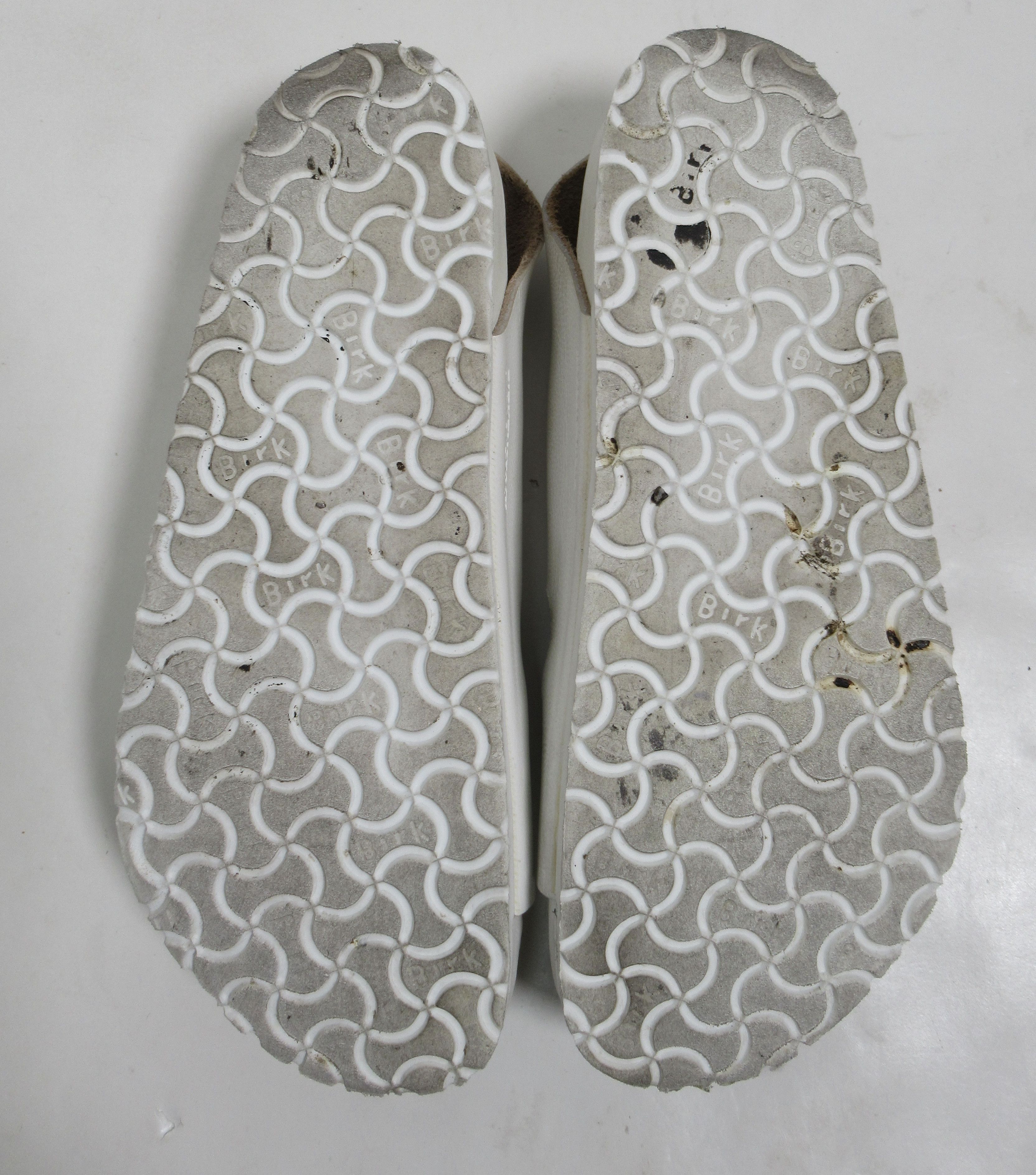 Birkenstock Birkenstock Milano Buckle Leather Sandals White 9 US M Size US 9 / EU 42 - 8 Thumbnail