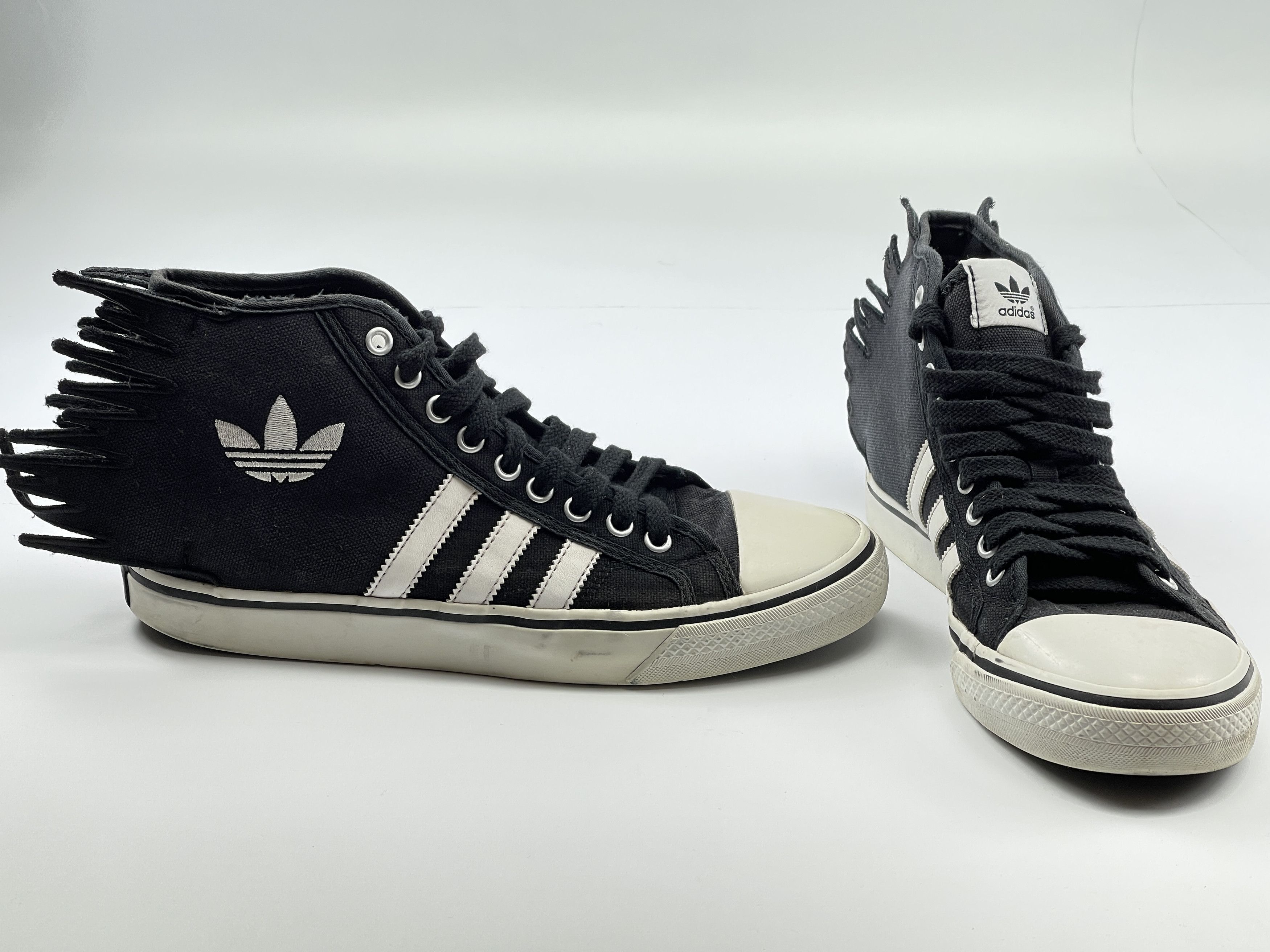 Adidas × Jeremy Scott Adidas Jeremy Scott Wings Sneakers Nizza Jagged Shoes Q23107 Size US 8.5 / EU 41-42 - 4 Thumbnail