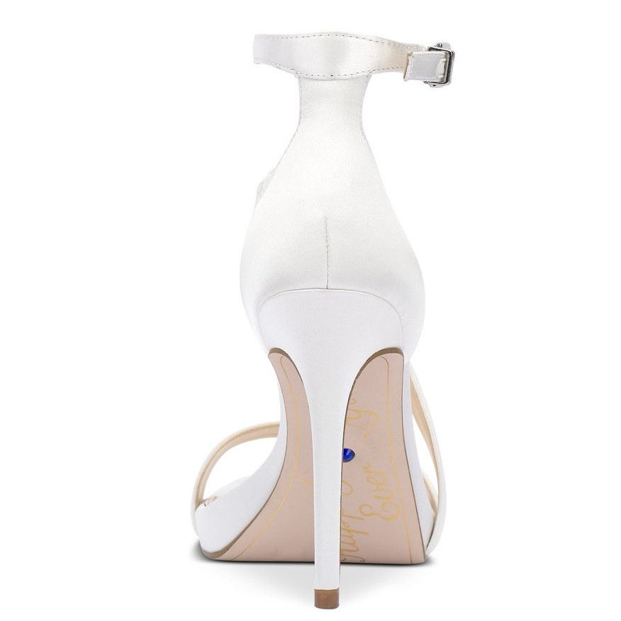 Jessica Simpson JESSICA SIMPSON Bridal Collection Rayli Satin Shoes-Size 9.5 Size US 9.5 / IT 39.5 - 6 Thumbnail