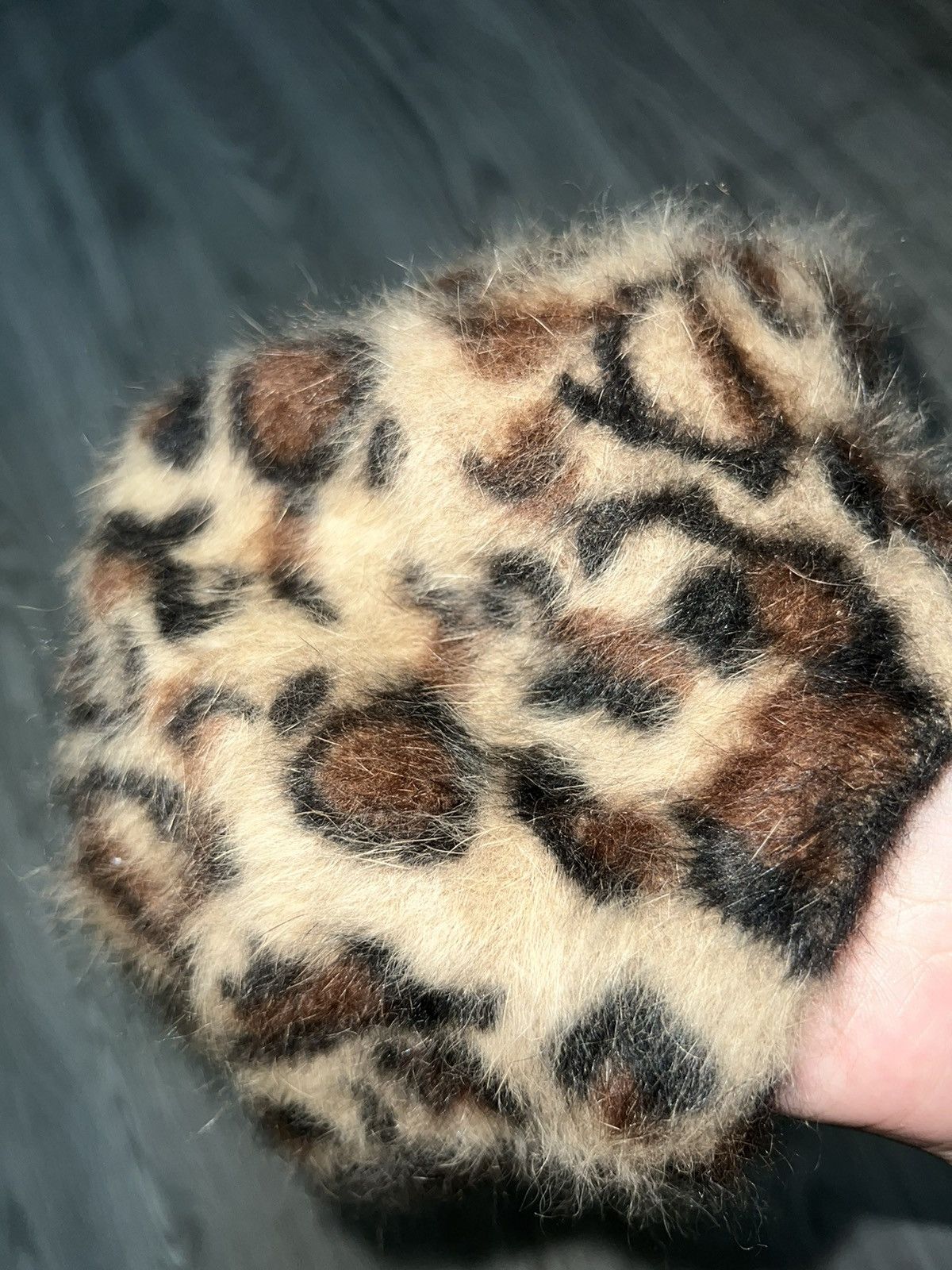 Japanese Brand Vintage Cecil McBee leopard mohair beret 🐆 Size ONE SIZE - 6 Thumbnail