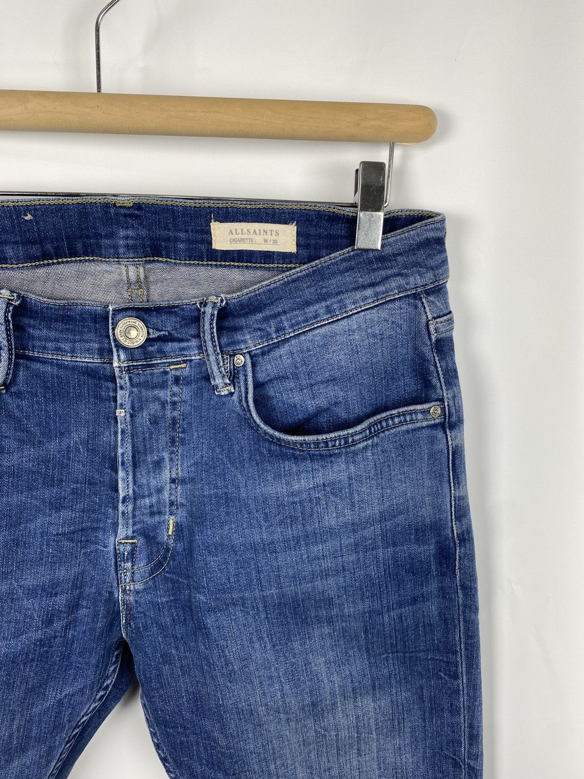 Allsaints Allsaints Skinny Stretch Jeans Etch Cigarette size 30 Size US 30 / EU 46 - 4 Thumbnail