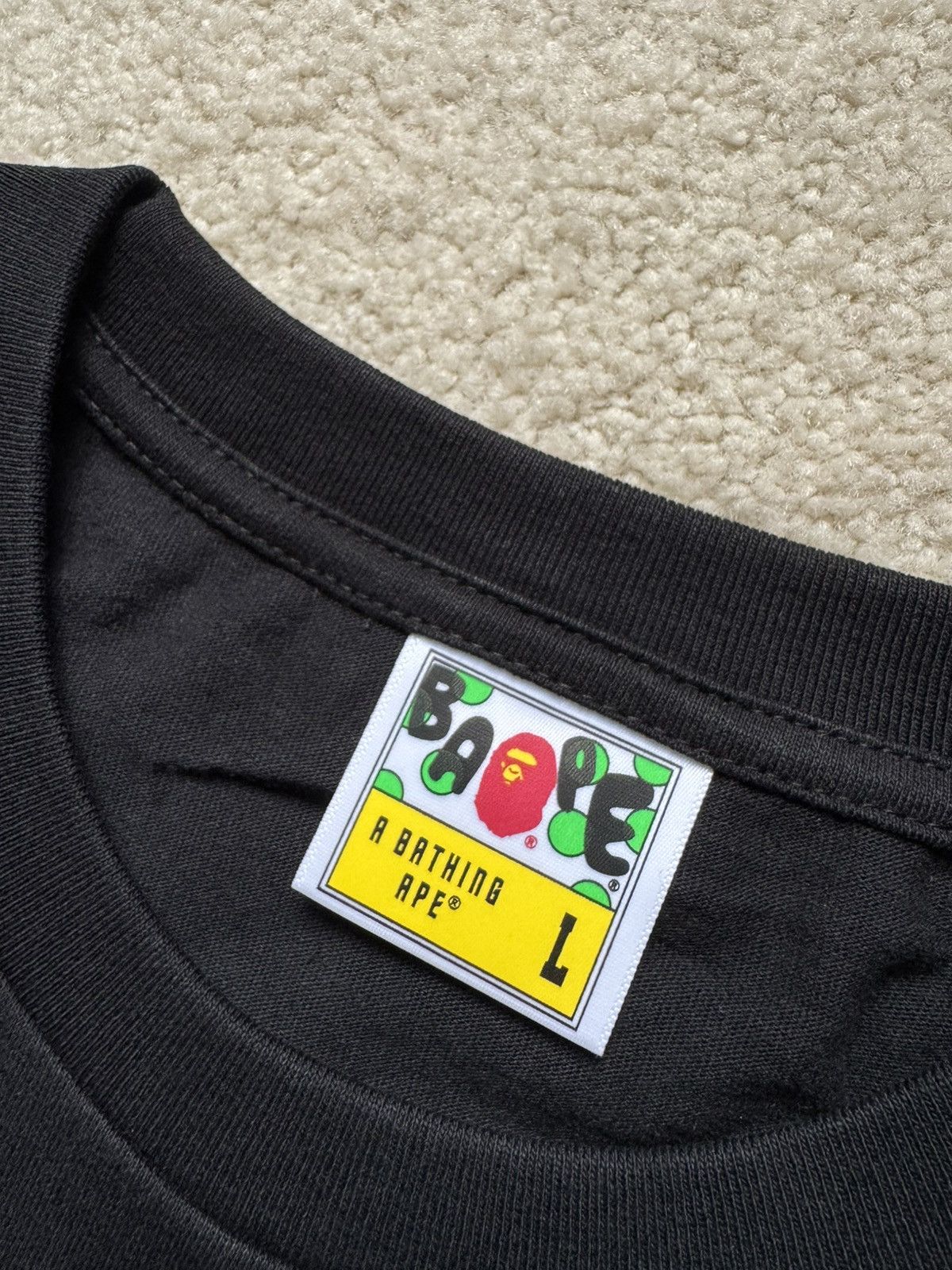 Size L* Japan Exclusive Bape “Ape Head Ink Painting” tee