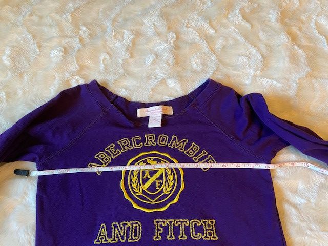 Abercrombie & Fitch Abercrombie & Fitch Purple Sweatshirt Ladies Size S Size S / US 4 / IT 40 - 6 Thumbnail