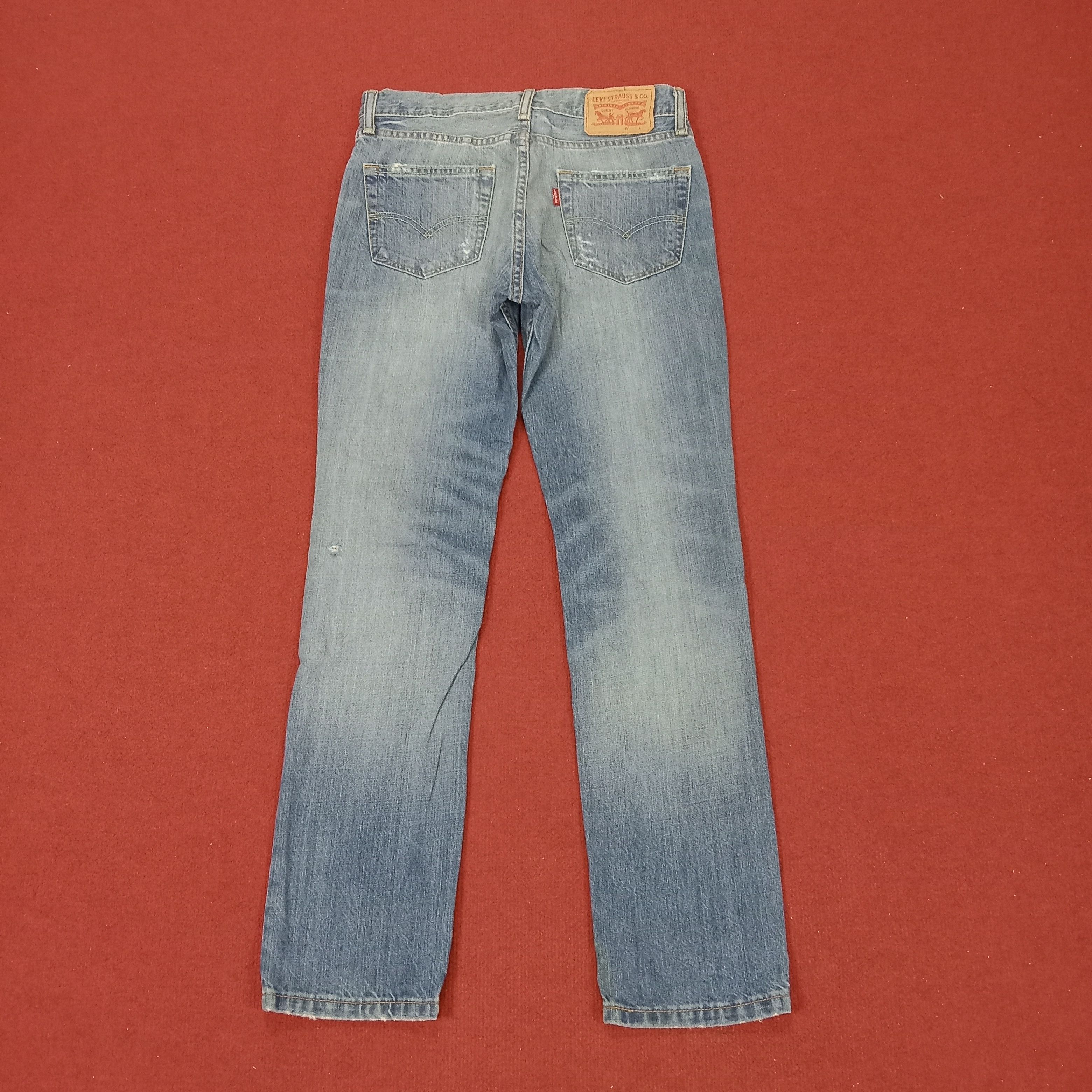 Levi's × Vintage Levis Streetwear Rock Punk Style Distressed Jeans Size US 29 - 4 Thumbnail