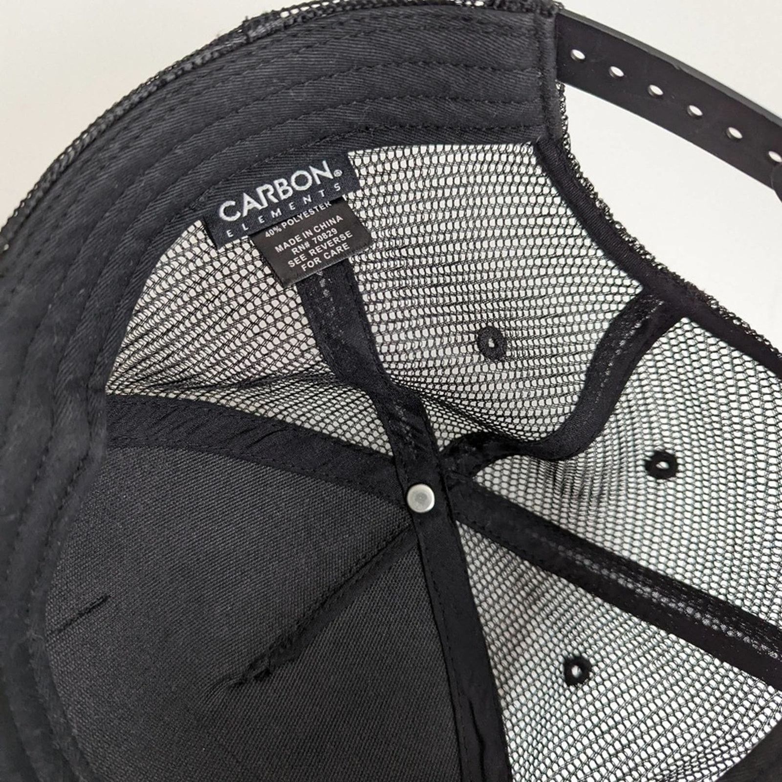 Carbon Carbon Elements Hustle Snapback Hat Size ONE SIZE - 6 Thumbnail