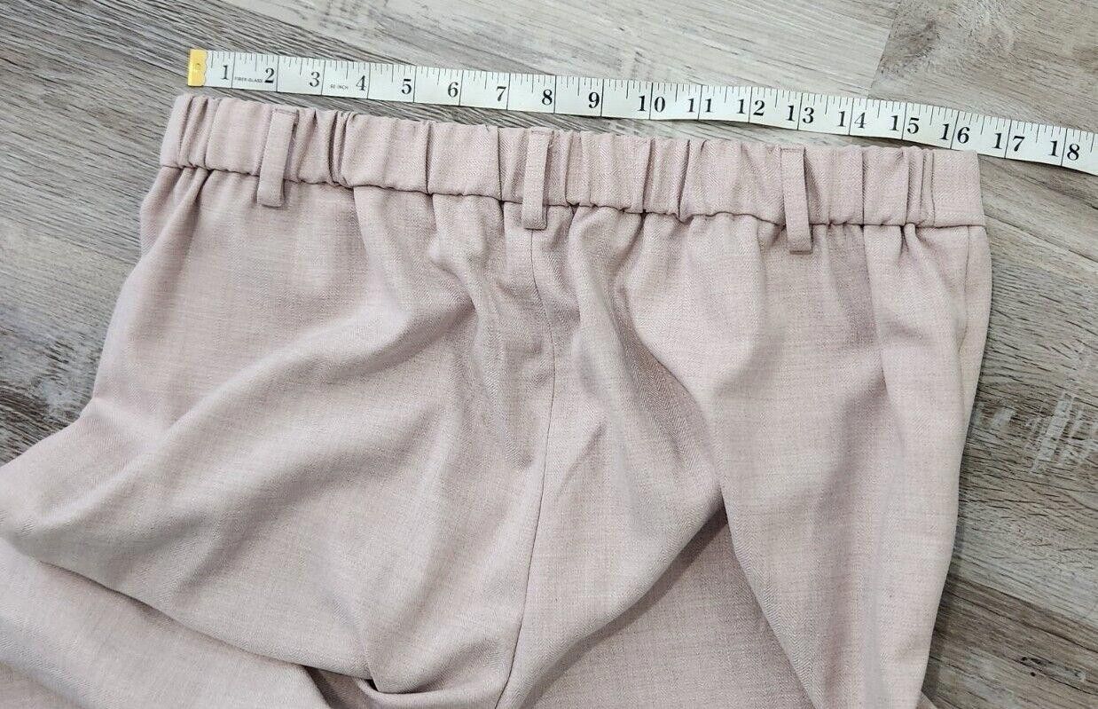Banana Republic Banana Republic Rowan Wide Leg Pants Size 12 Blush Pink Size 34" / US 12 / IT 48 - 3 Thumbnail
