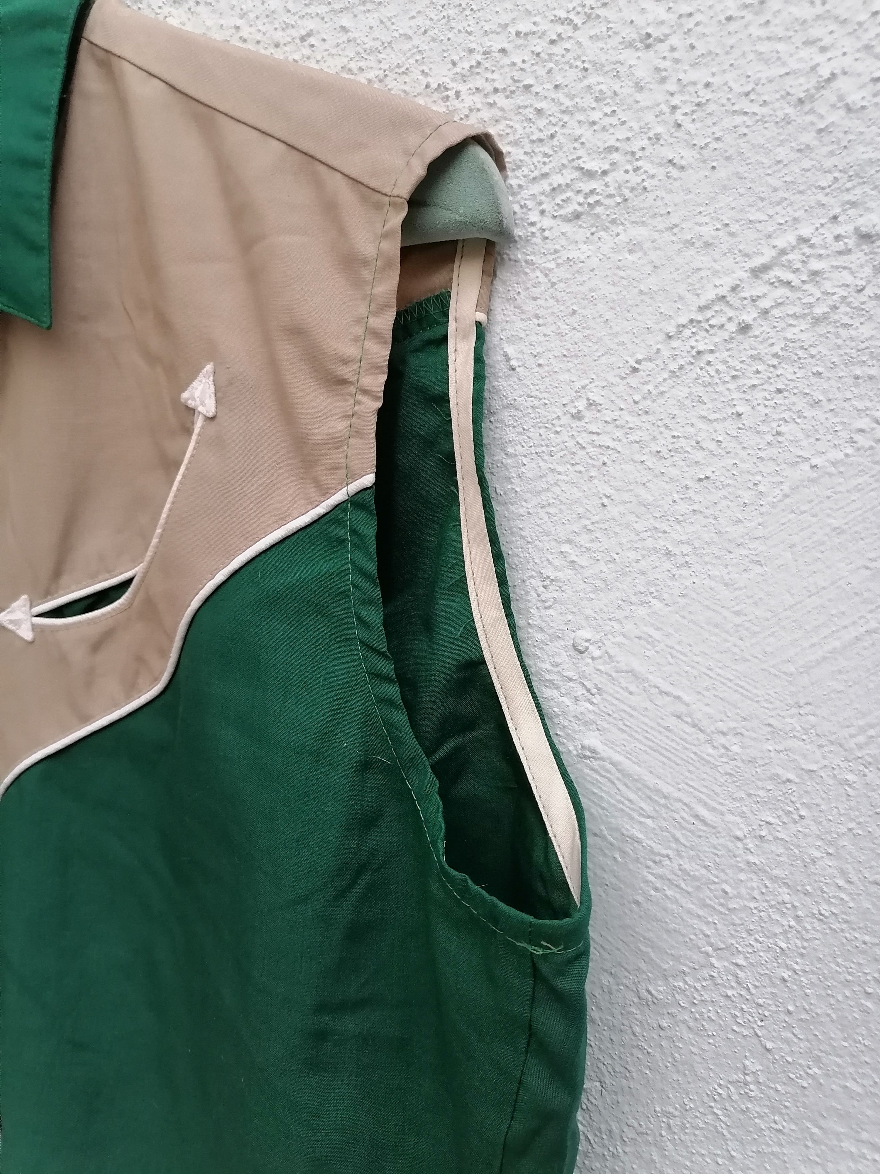 Levi's × Vintage Vintage Levi's Smiley Pocket Western Sleeveless Button Shirt Size US M / EU 48-50 / 2 - 4 Thumbnail