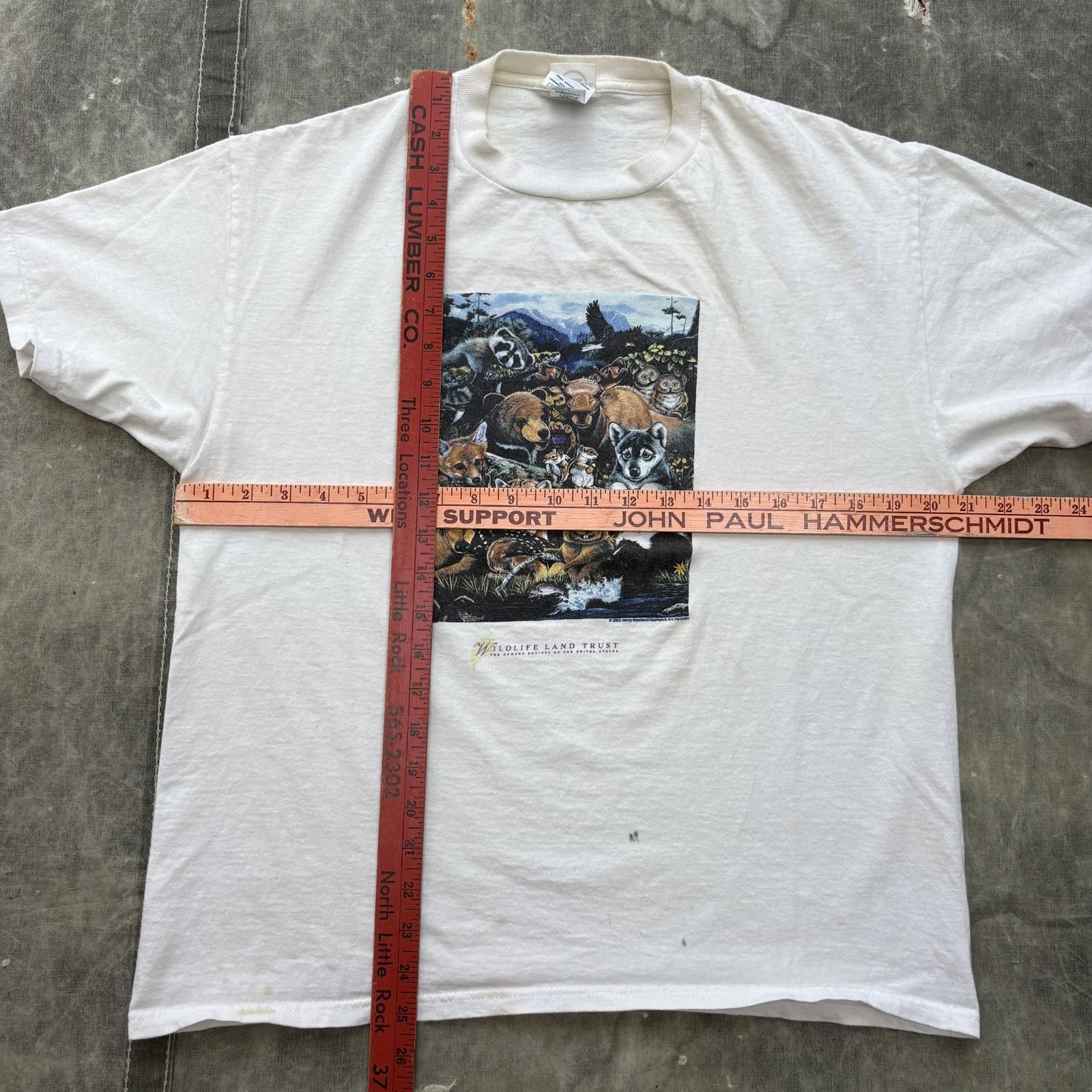 Delta Vintage Y2K Animals Wildlife Nature Conservation Shirt Size US M / EU 48-50 / 2 - 5 Thumbnail