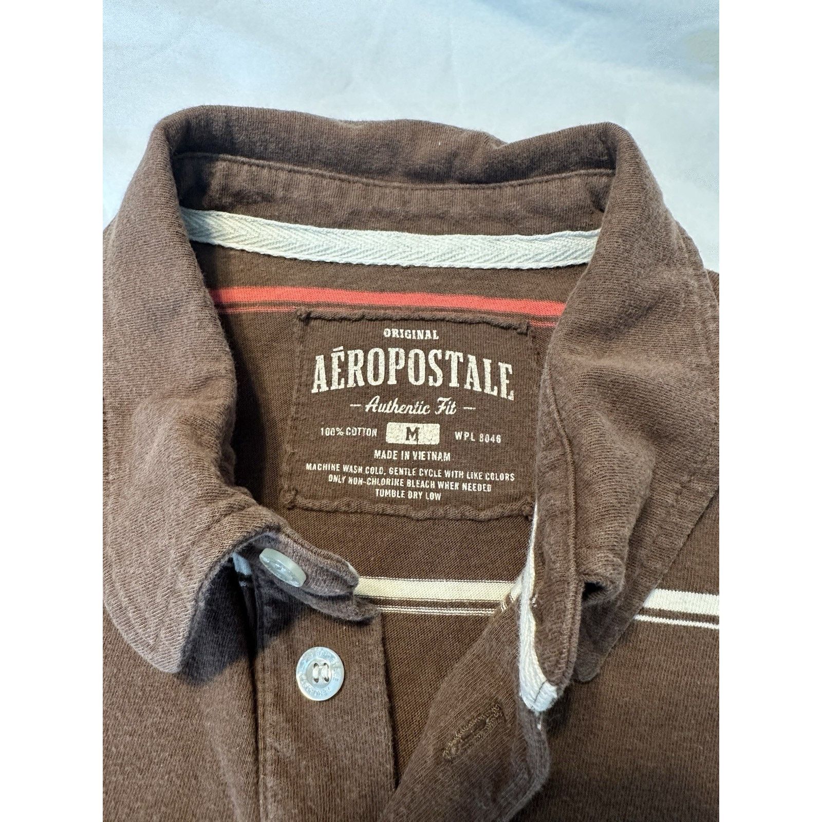 Aeropostale Aeropostale Original Authentic Fit Polo Med Shirt Classic Size US M / EU 48-50 / 2 - 7 Thumbnail