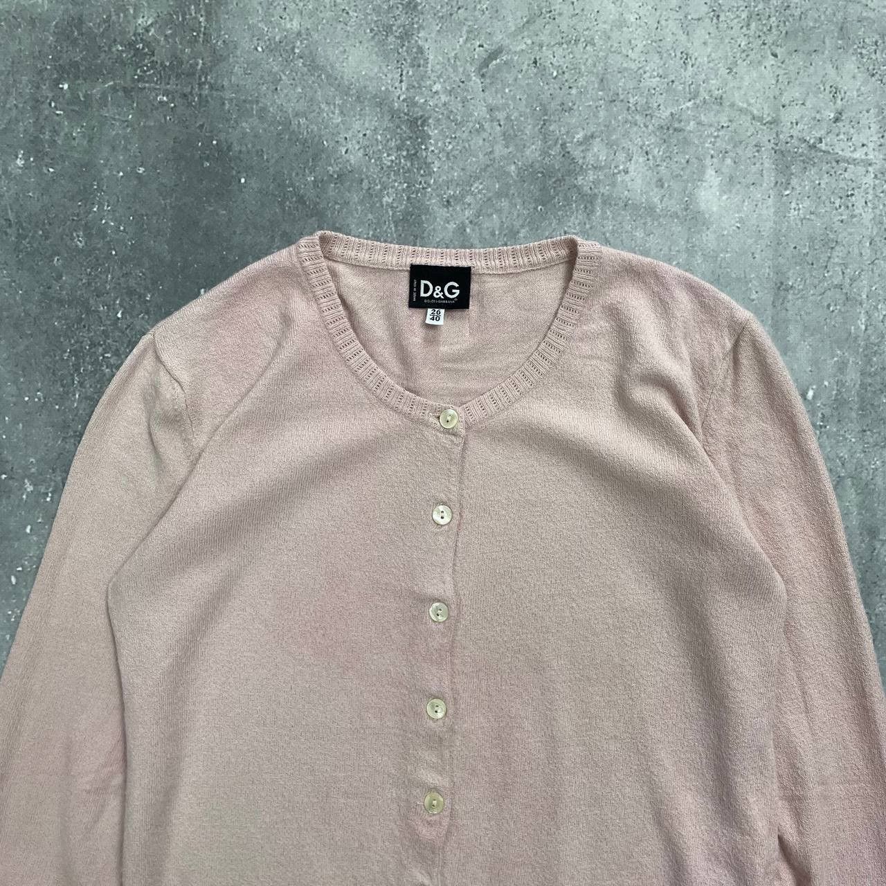 Designer × Dolce & Gabbana Vintage Dolce & Gabbana Button-Up Cardigan Women’s Pink Size S / US 4 / IT 40 - 2 Thumbnail