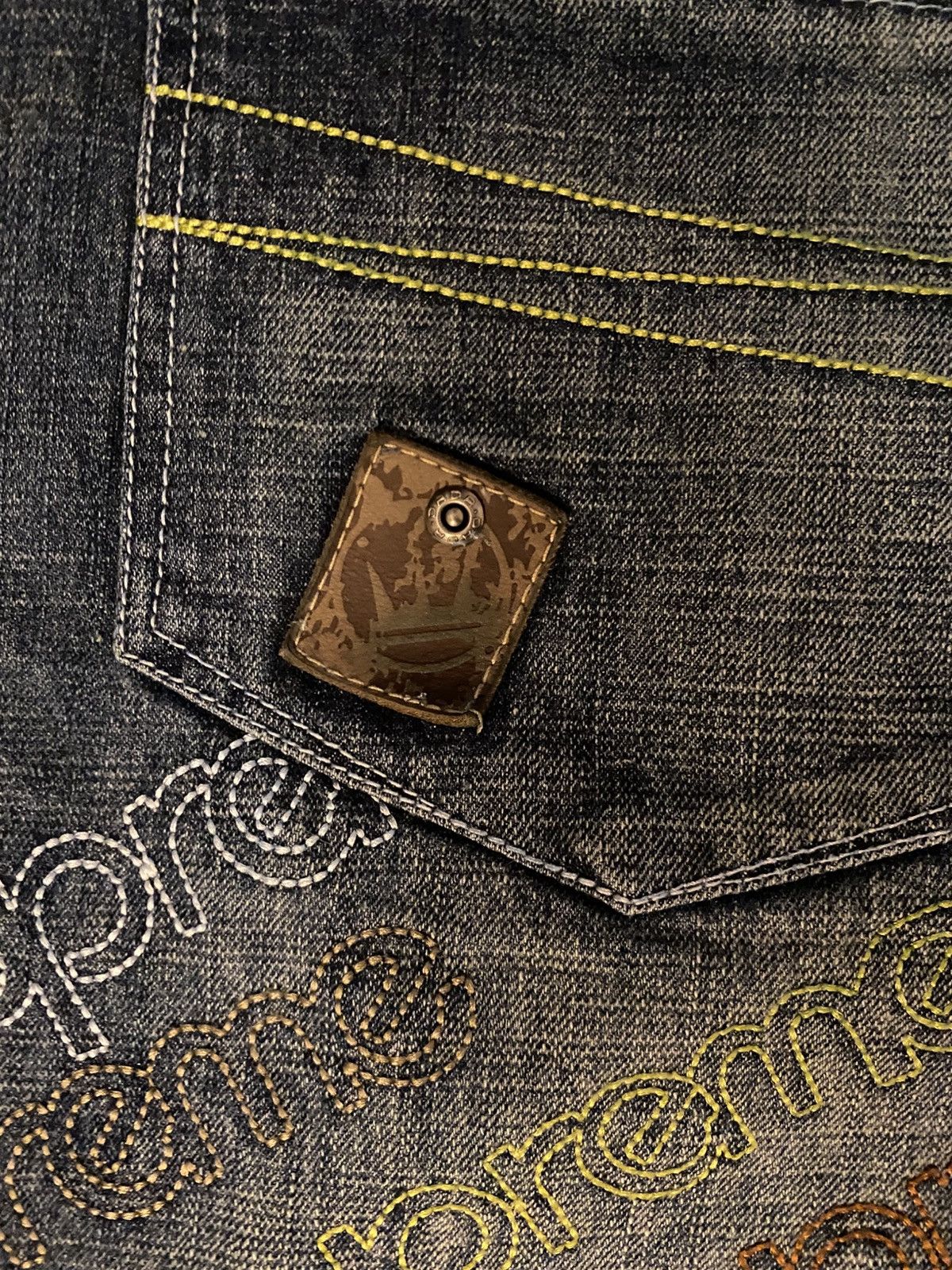 Damani Dada × Vintage DADA supreme jean Size US 38 / EU 54 - 9 Thumbnail