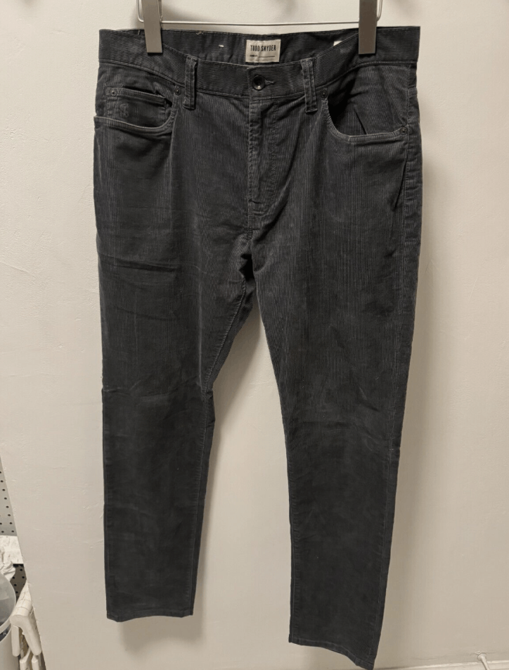 Todd Snyder Todd Snyder 31/30 Slim Fit 5-Pocket Italian Corduroy Pant Size US 31 - 1 Thumbnail