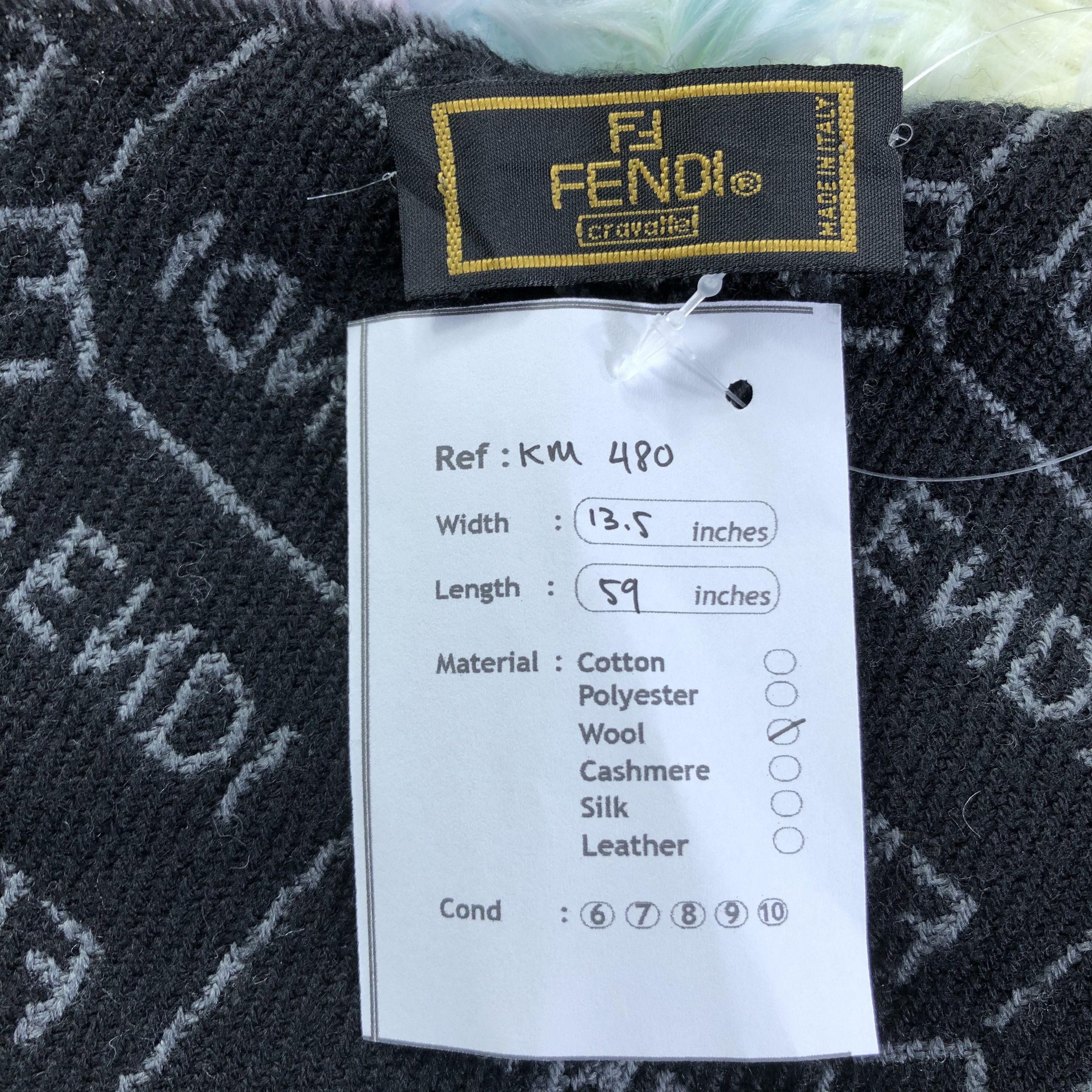 Vintage Fendi Scarf / Muffler / Neckwear Size ONE SIZE - 6 Thumbnail