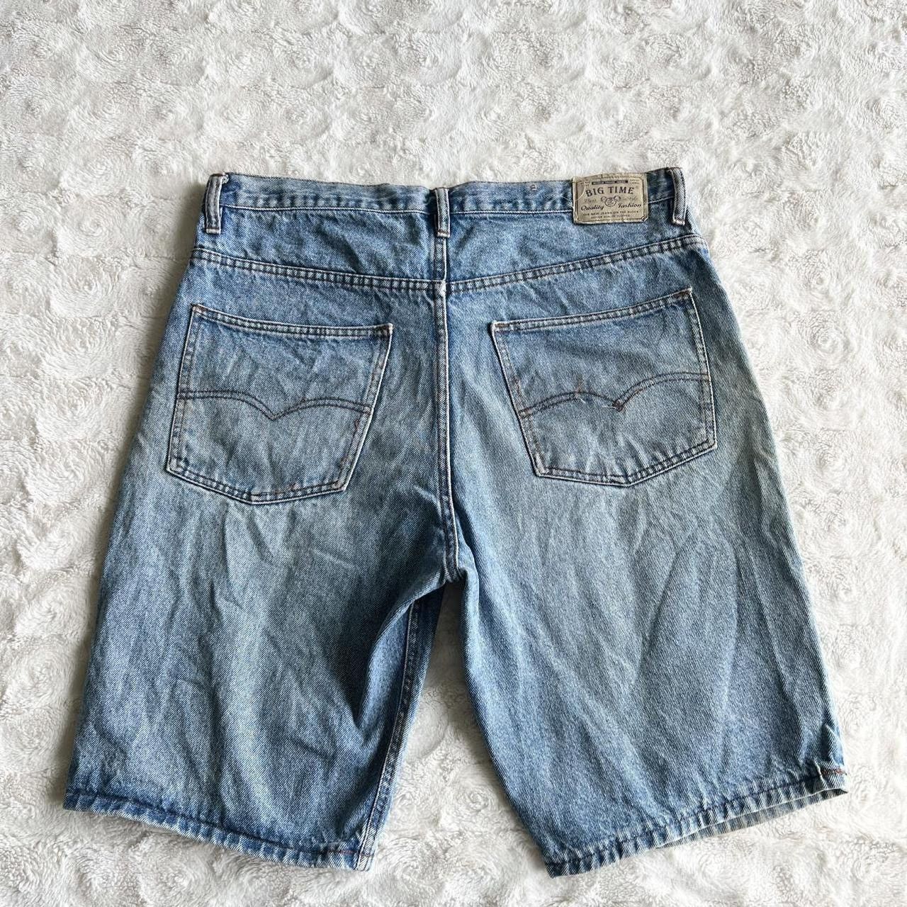 Other Vintage Denim Shorts Jorts Juniors 15/16 Fits 36 Blue Jean Size 36" / US 14 / IT 50 - 2 Thumbnail