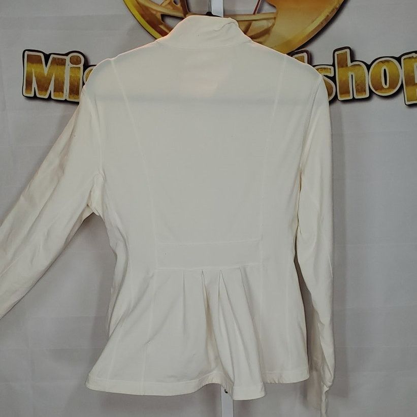 Other Women’s Off White Active Jacket Zip Front Long Sleeve Size L Size L / US 10 / IT 46 - 4 Thumbnail